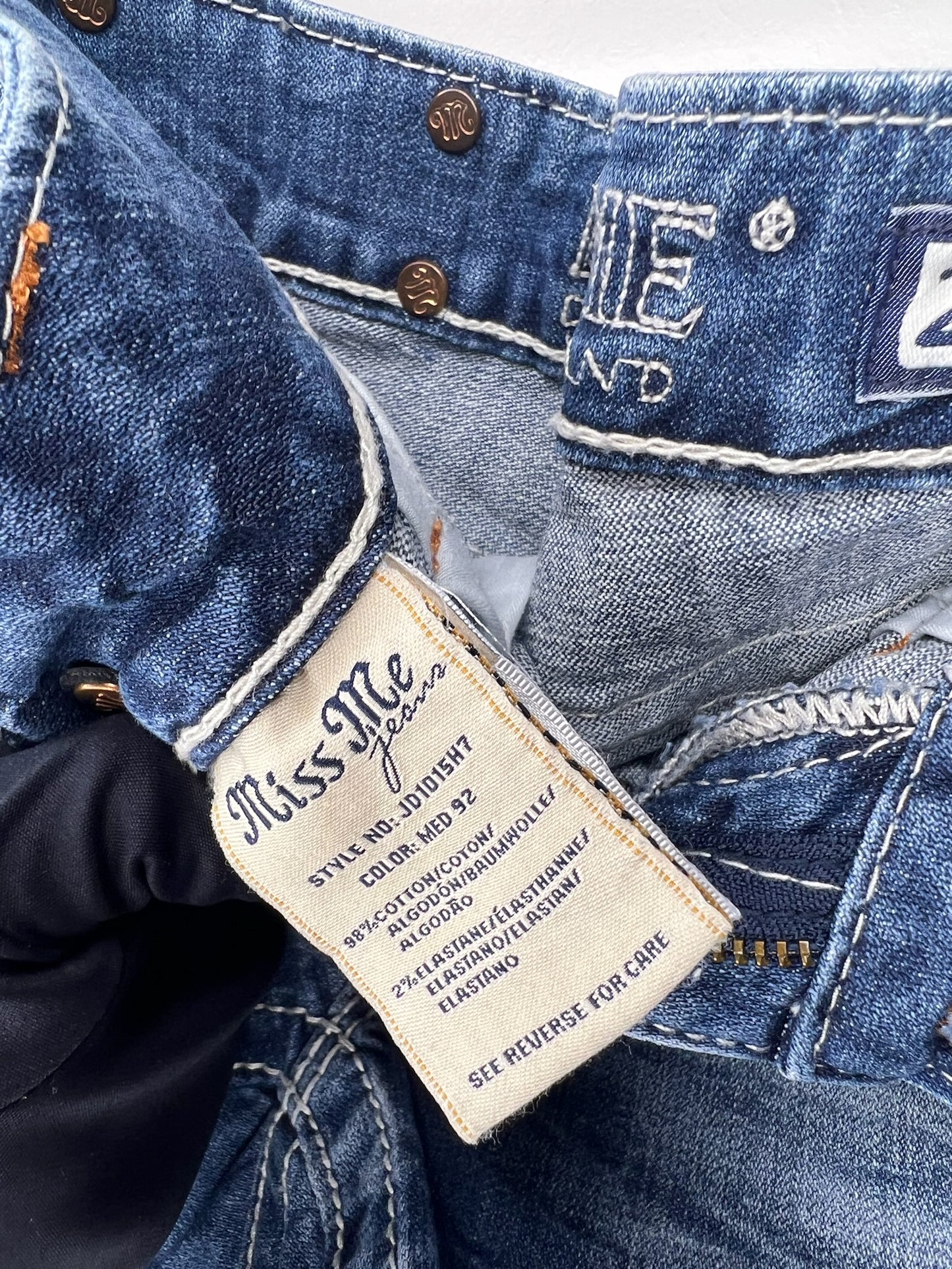 Miss Me Denim Shorts, Size 26
