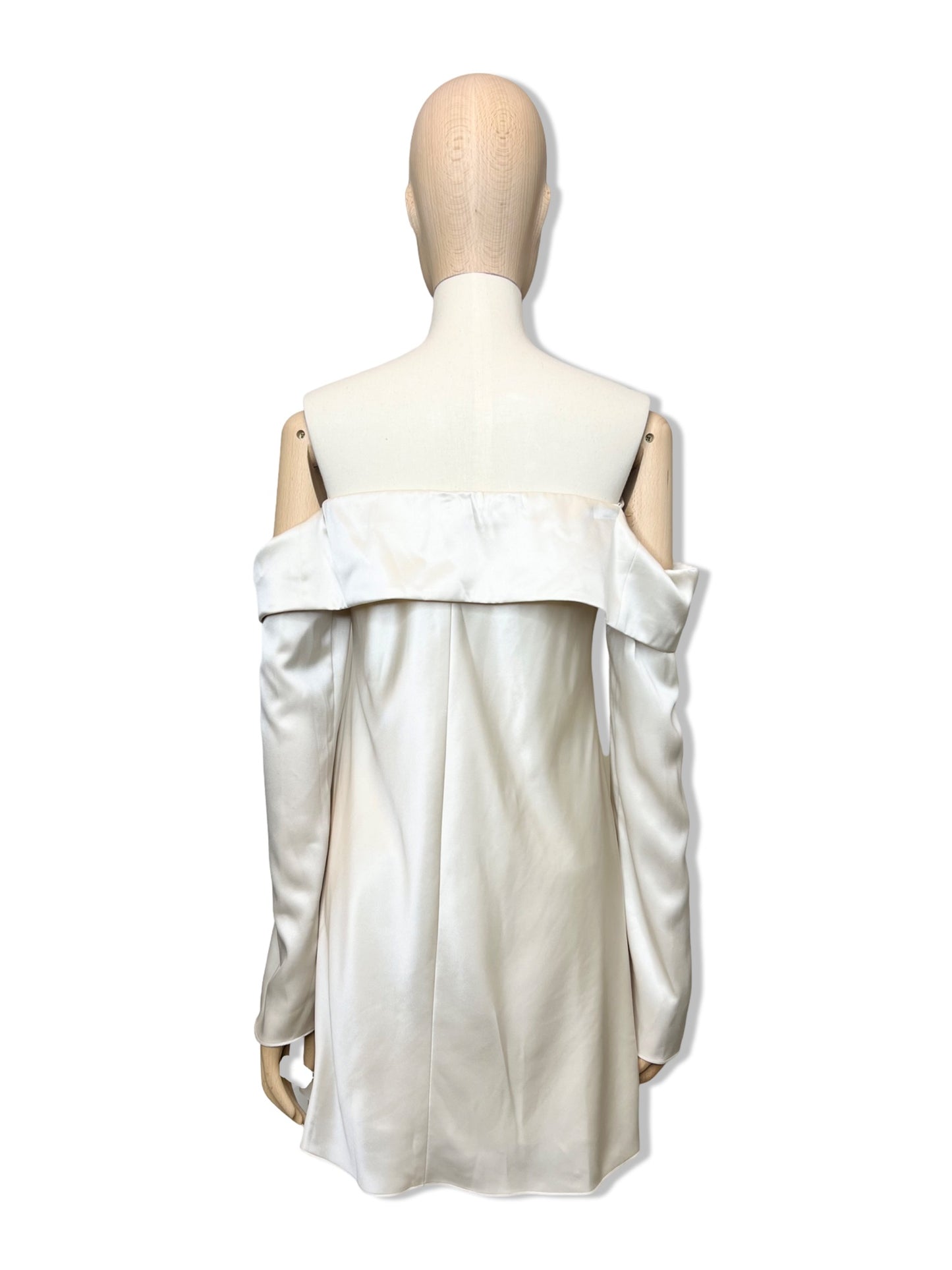 Reformation Maves Satin Dress, Size L