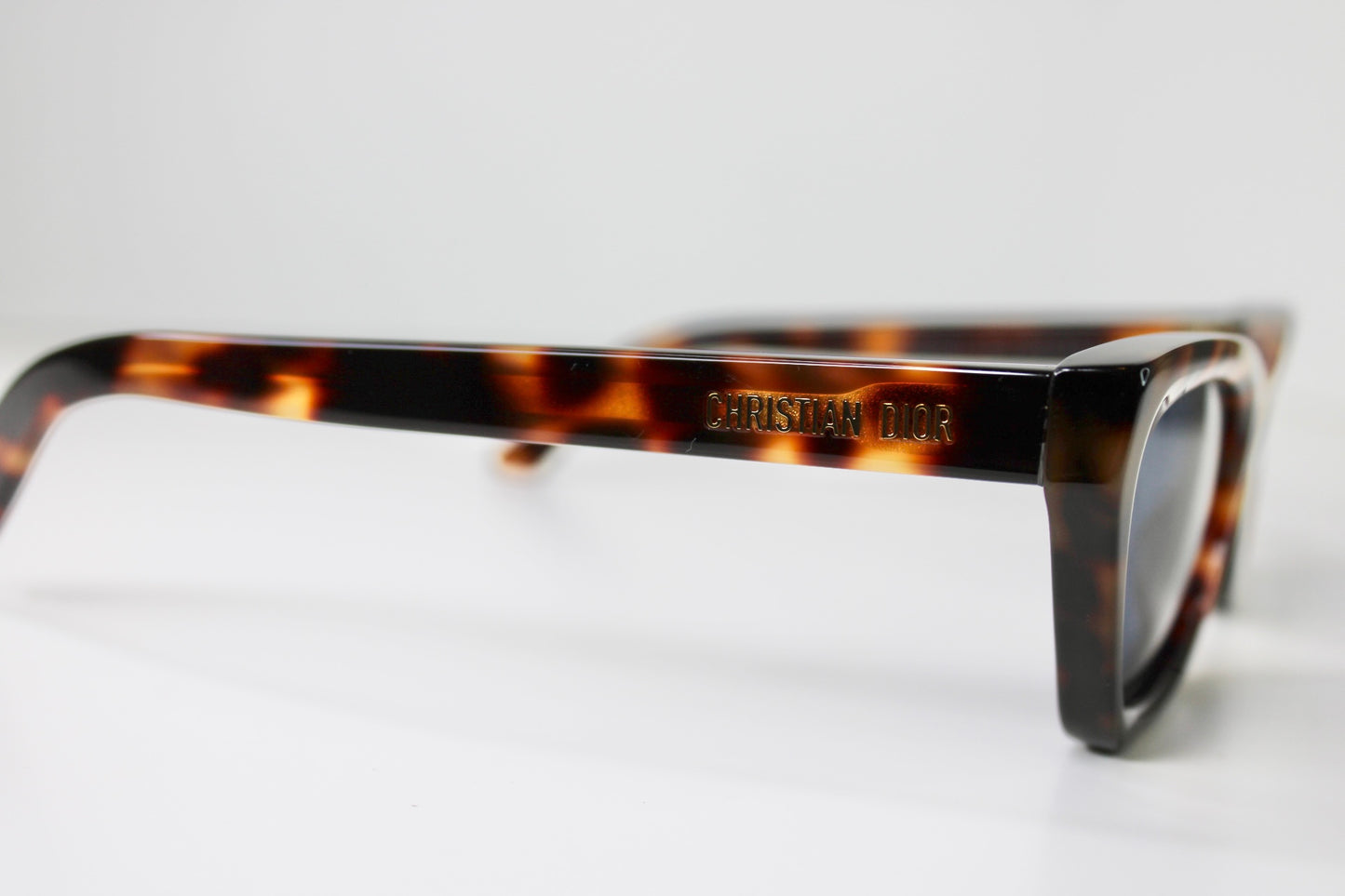 Dior Sunglasses in Havana w/ Blue Lenses