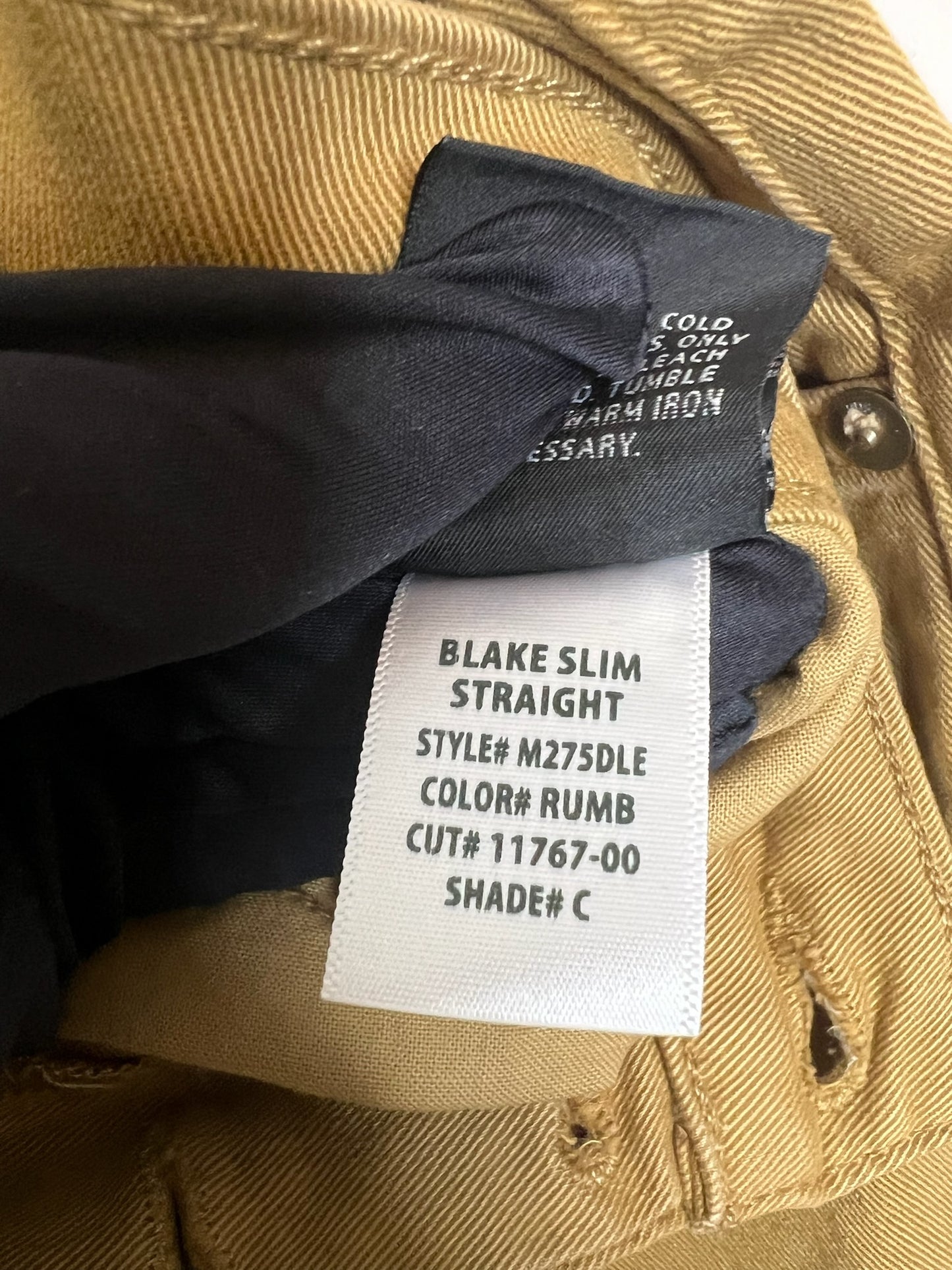 Hudson Jeans Blake Slim Straight Jeans, Size 33