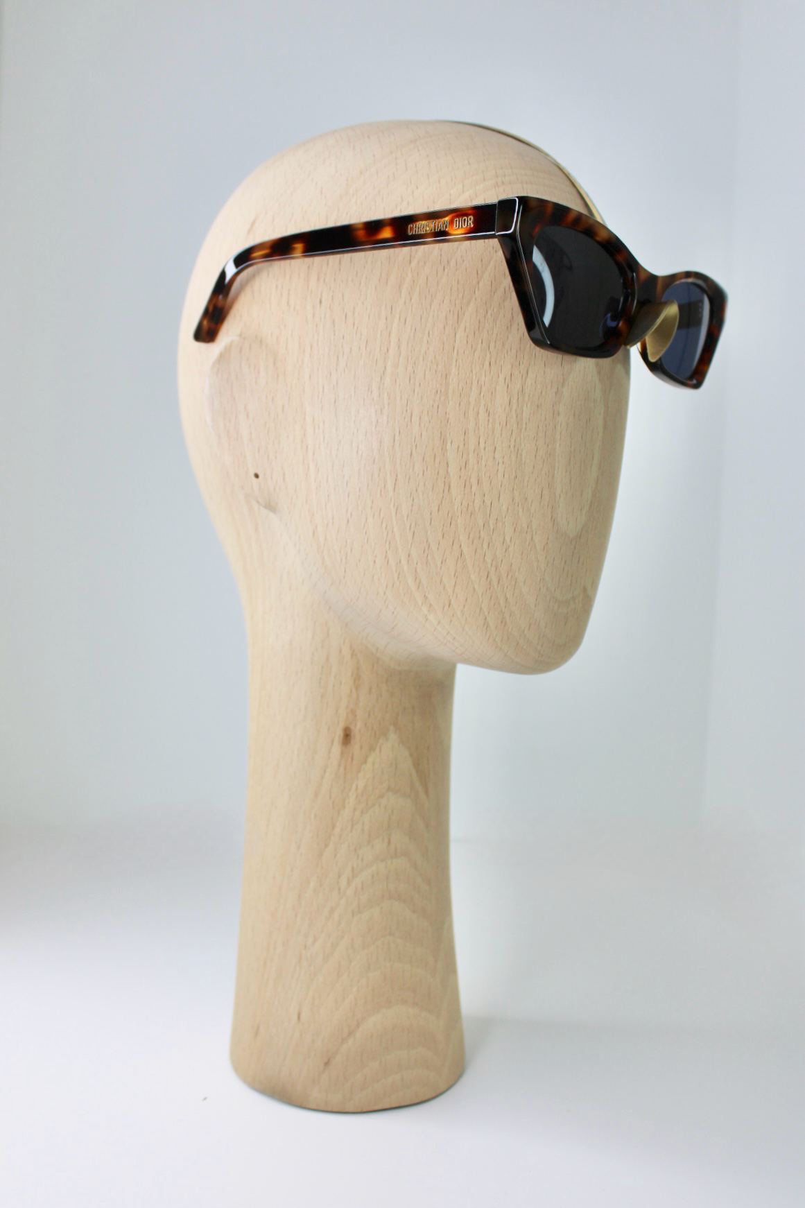 Dior Sunglasses in Havana w/ Blue Lenses