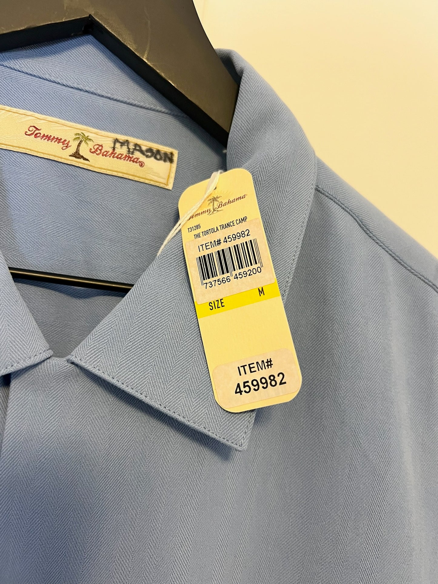 NWT! Tommy Bahama Tortola Trance Camp Shirt, Size M