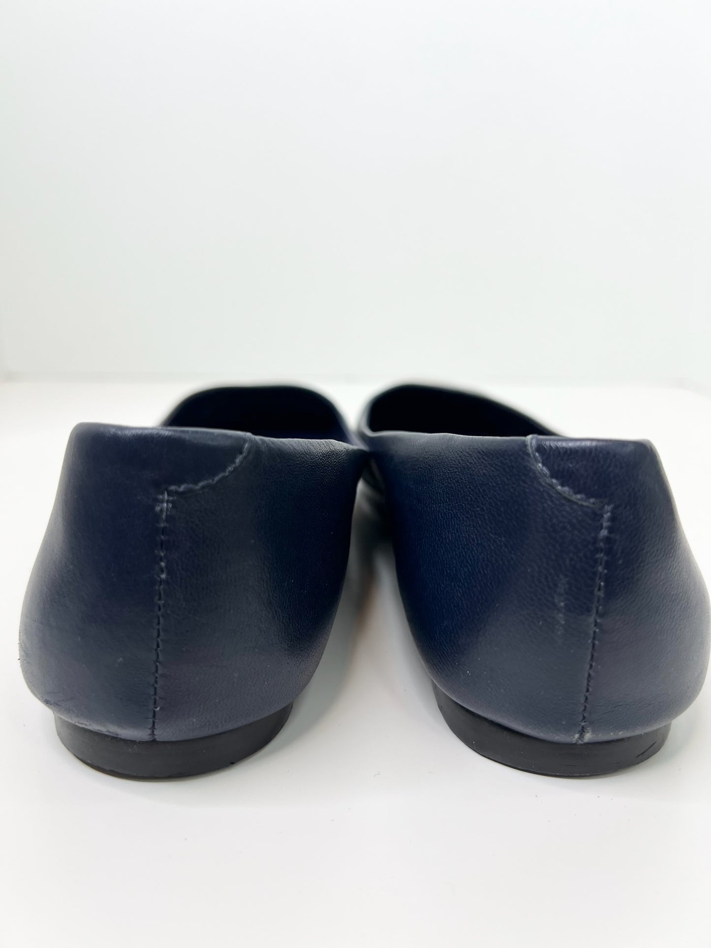 Arezzo Color-Block Ballet Flats, Size 40