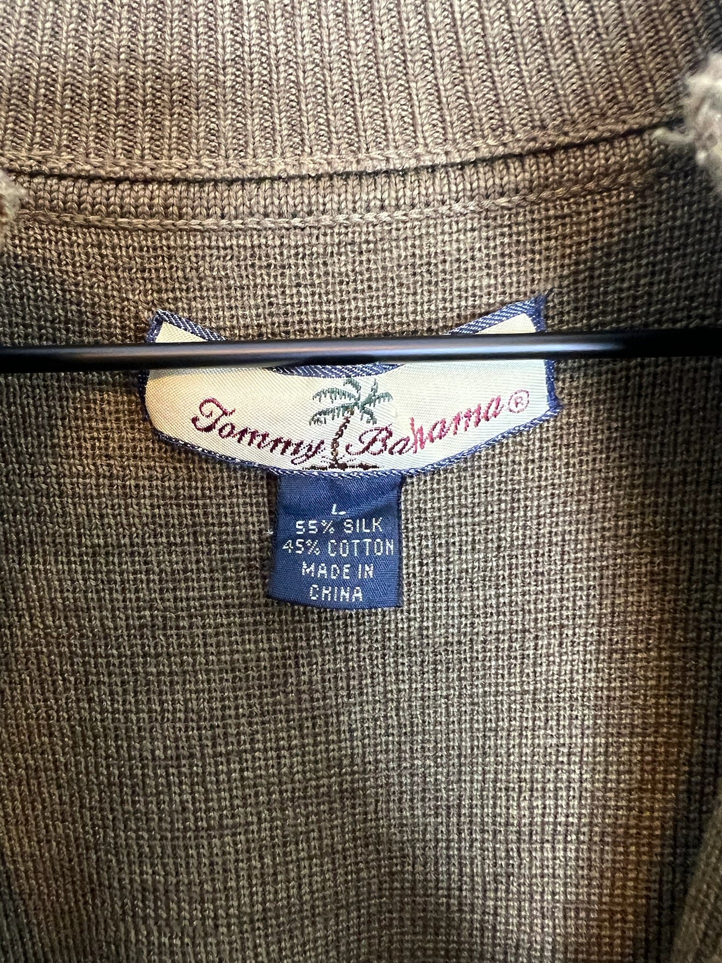 Tommy Bahama Half-Zip Sweater, Size L