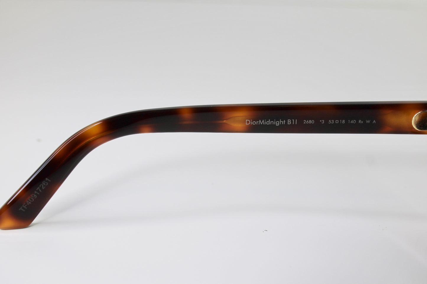 Dior Sunglasses in Havana w/ Blue Lenses