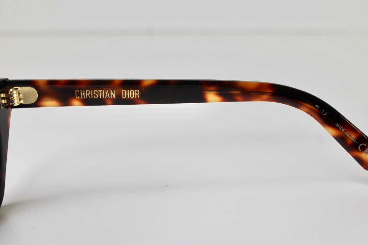 Dior Sunglasses in Havana w/ Blue Lenses