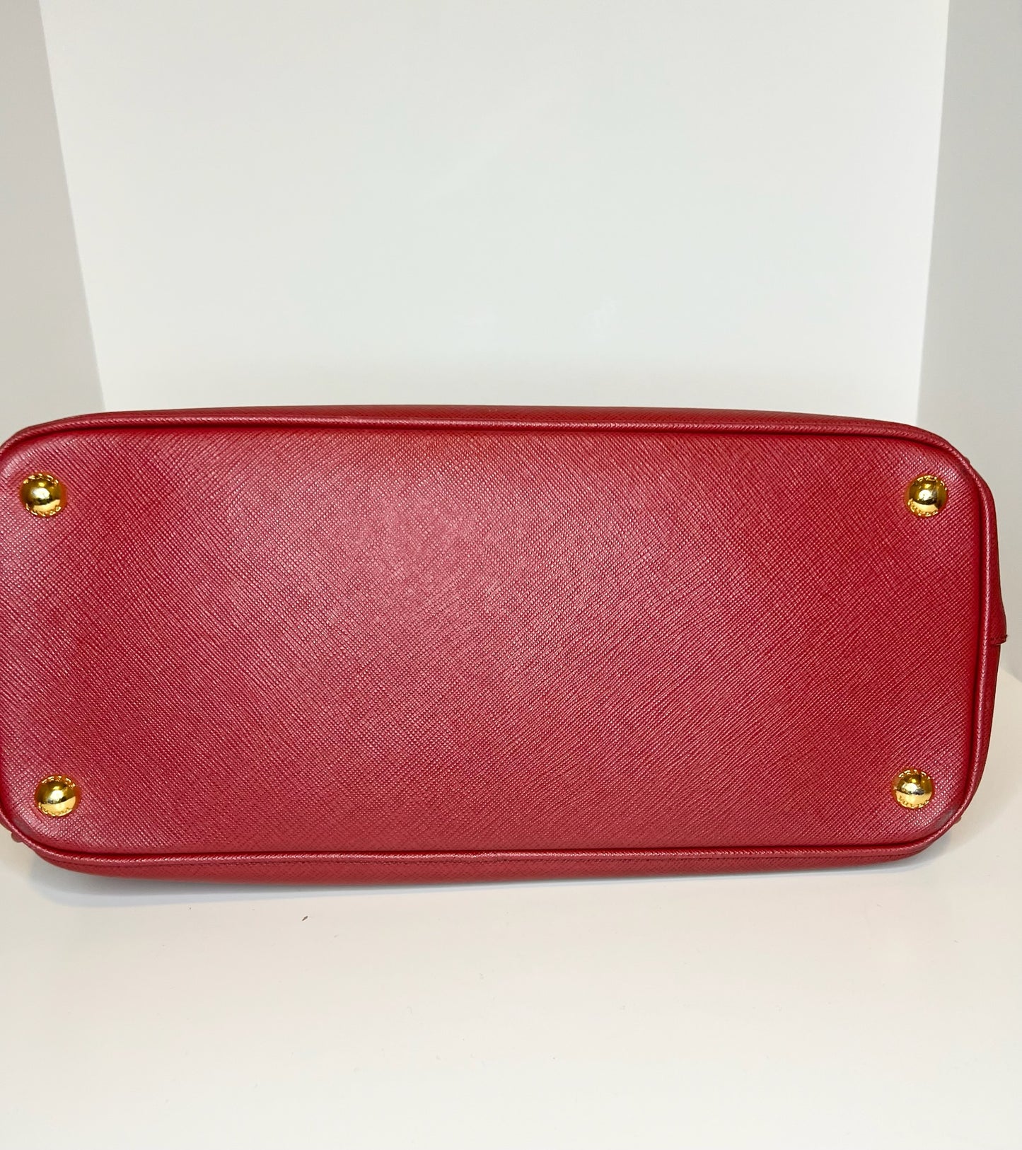 Prada Saffiano Lux Leather Galleria Double Zip Large