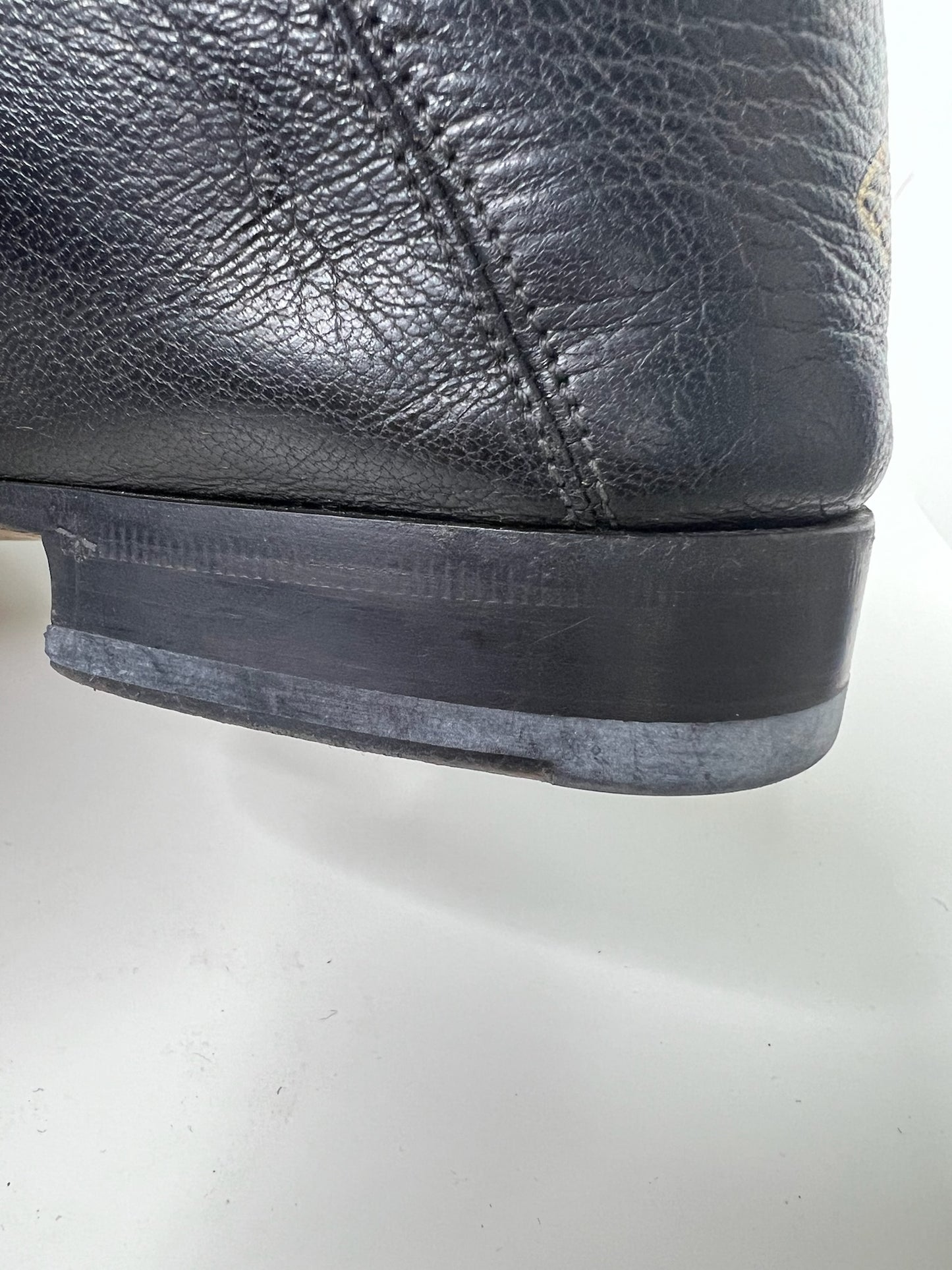 Gucci Horsebit Accent Black Dress Loafers, Size 7