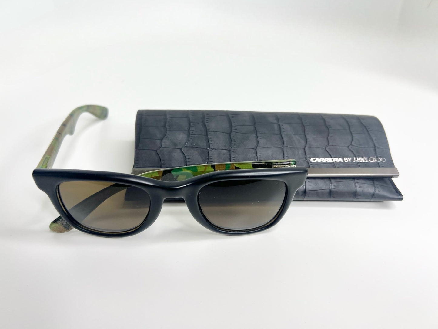 Carrera by Jimmy Choo Wayfarer Camo Sunglasses