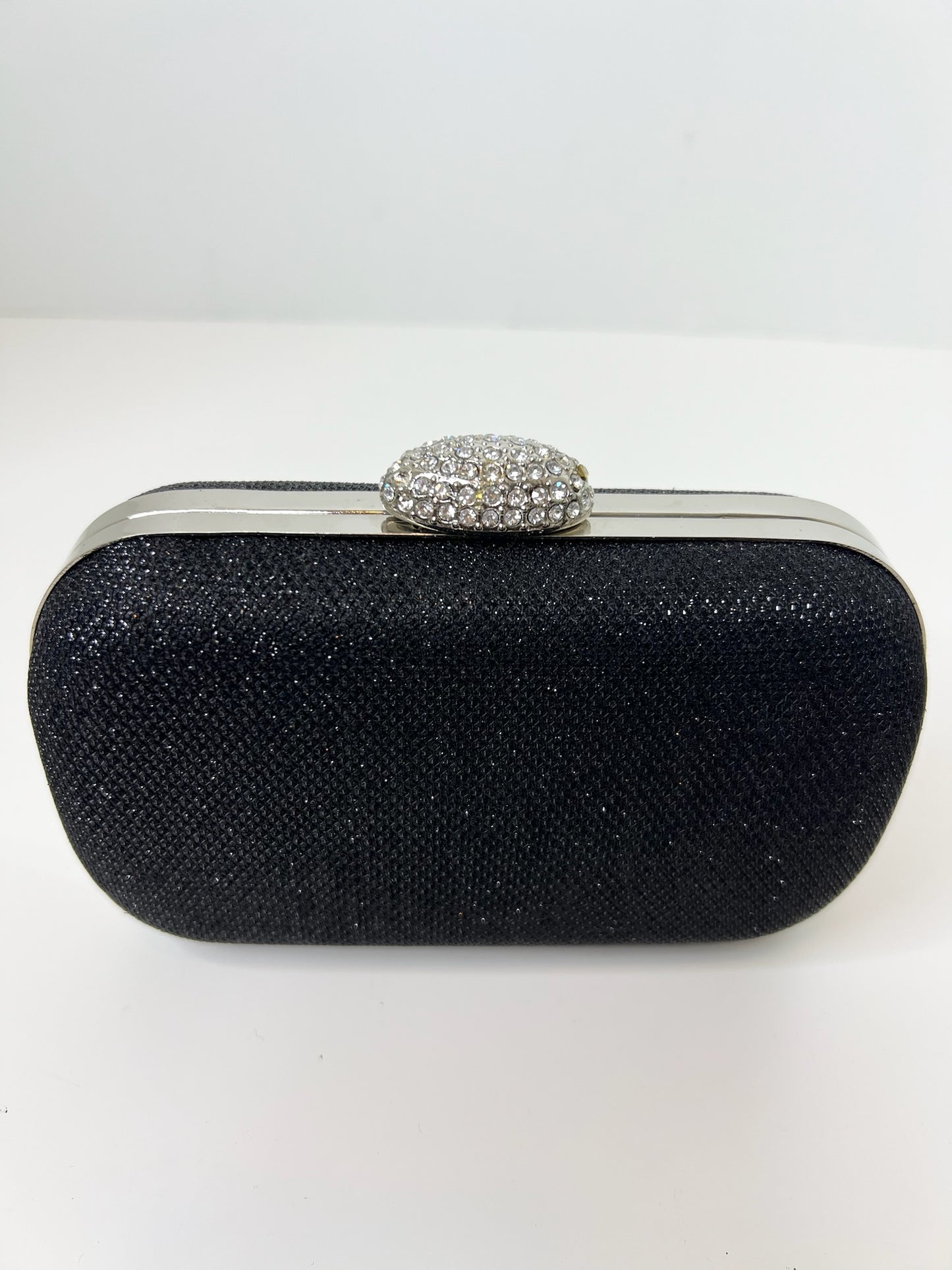 Black & Silver Evening Clutch
