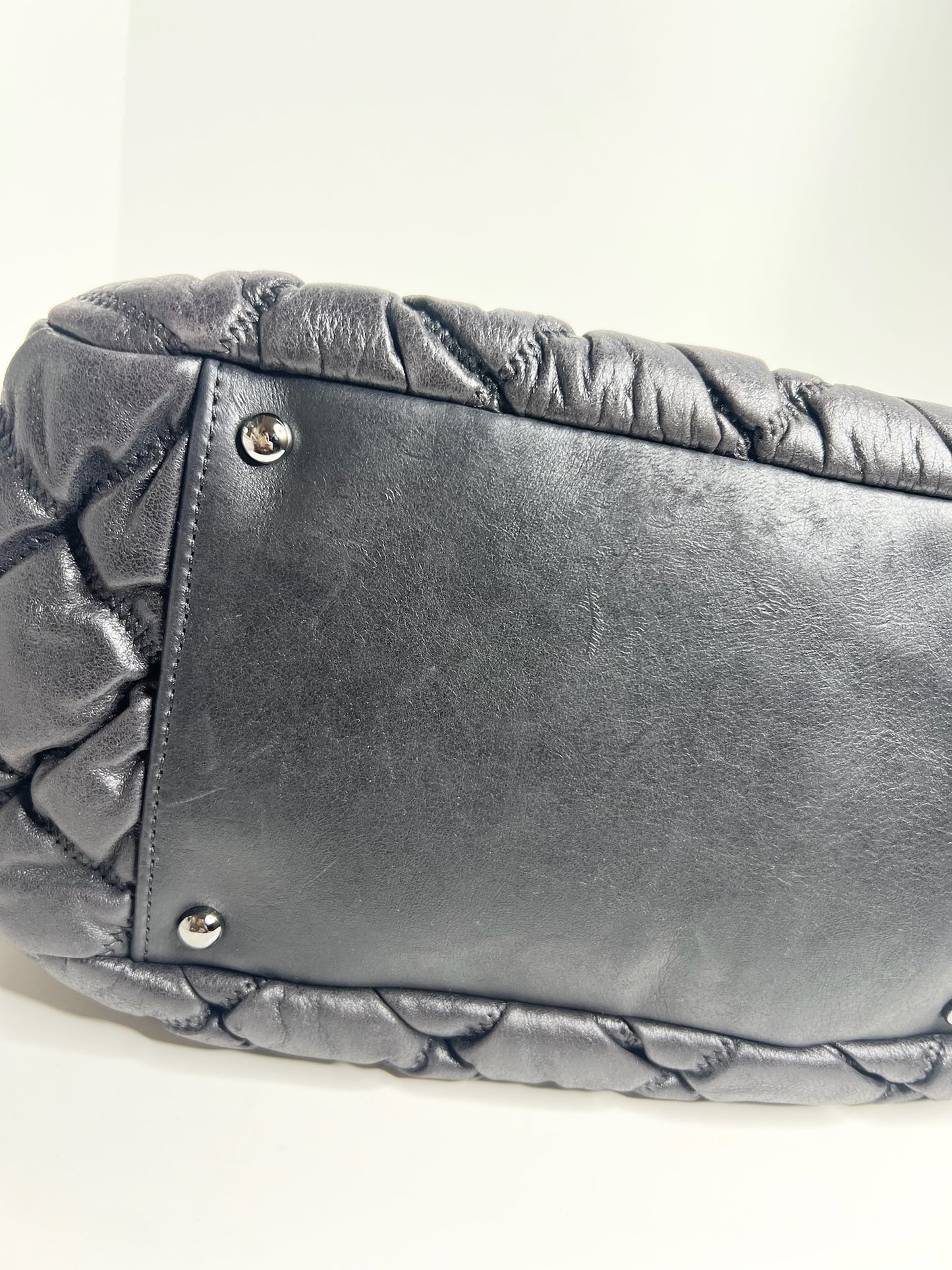 Chanel Bubble Quilt Accordion Flap Bag
