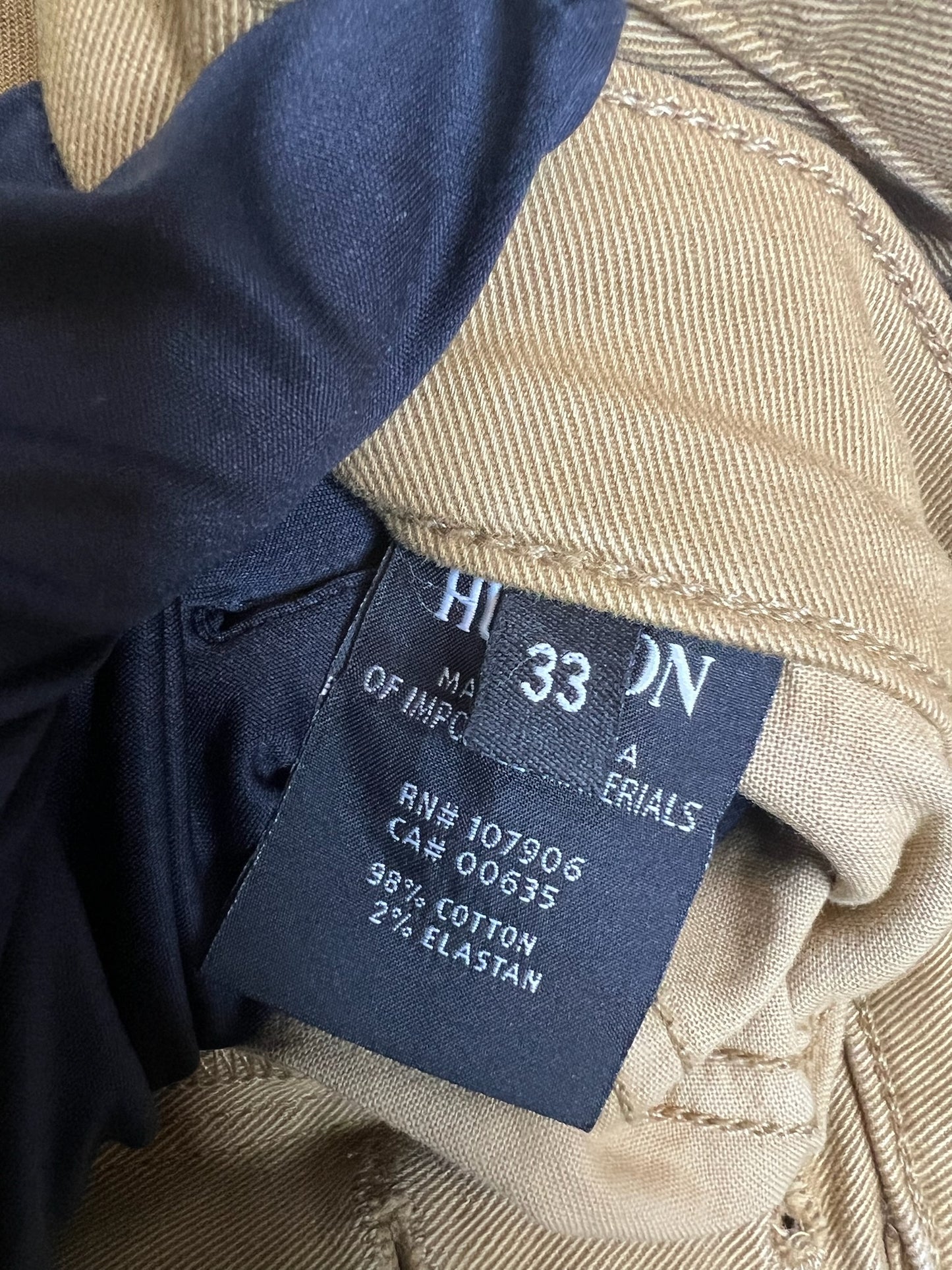 Hudson Jeans Blake Slim Straight Jeans, Size 33