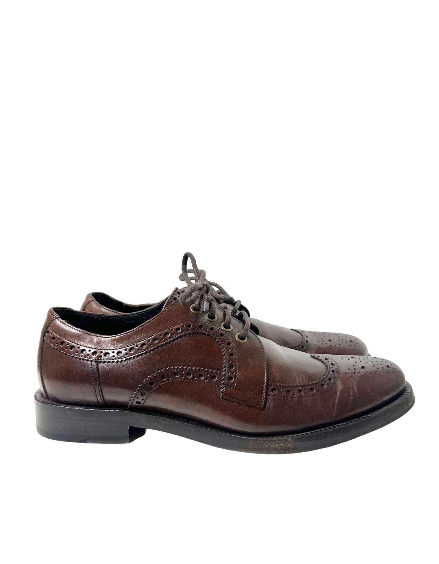 Jimmy Choo Brown Oxford Lace Up Shoes, Size 42