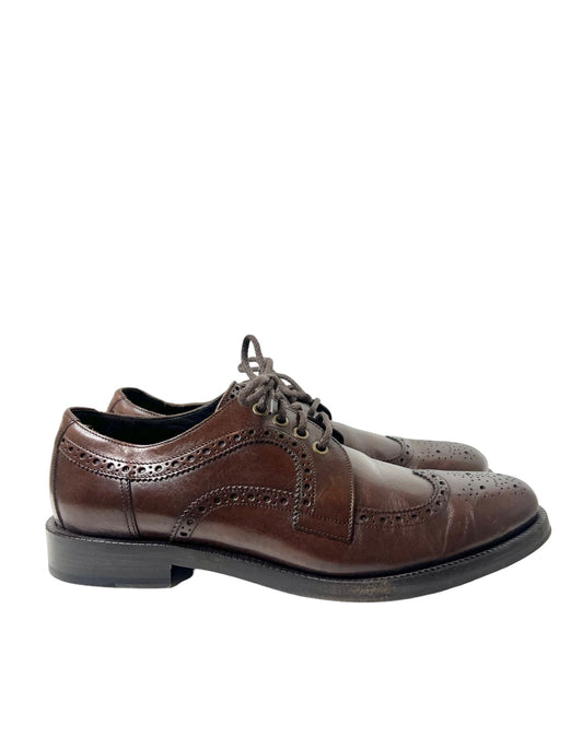 Jimmy Choo Brown Oxford Lace Up Shoes, Size 42