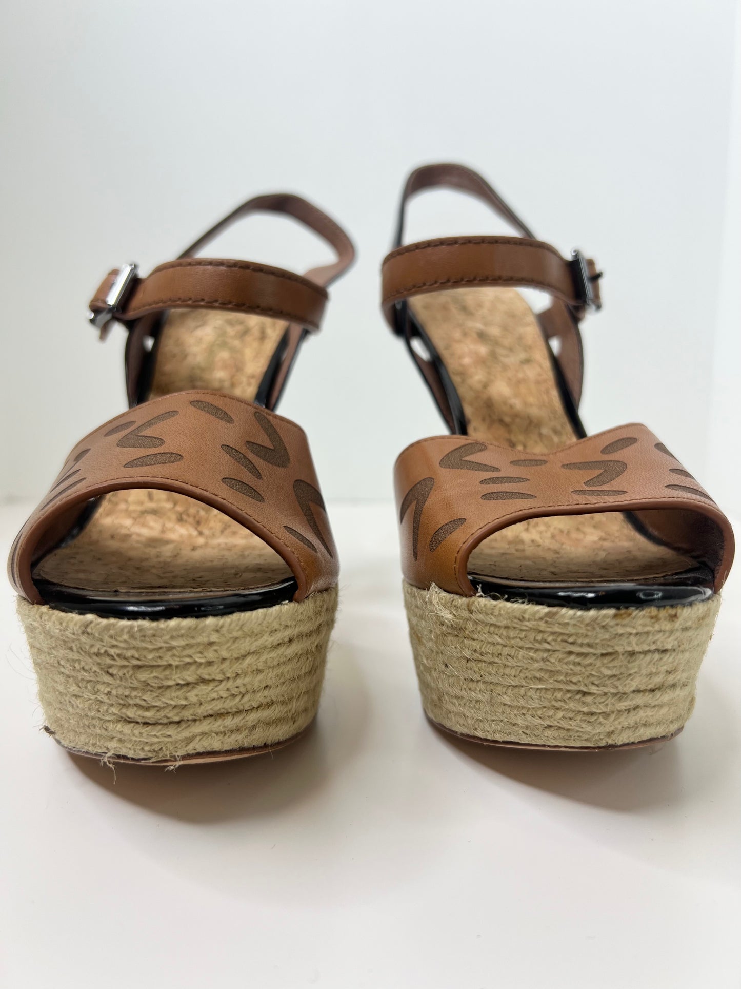 Sam Edelman Magdalena Platform Sandals, Size 9.5