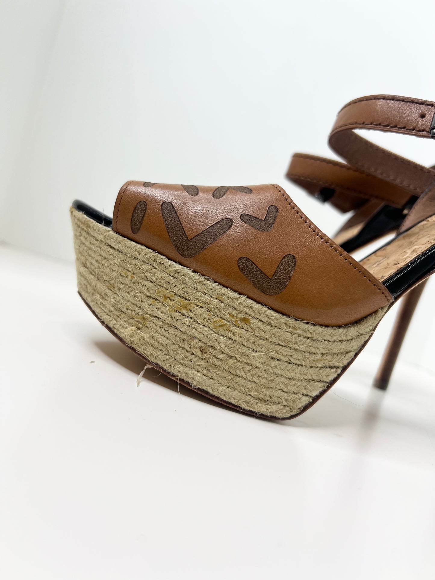 Sam Edelman Magdalena Platform Sandals, Size 9.5