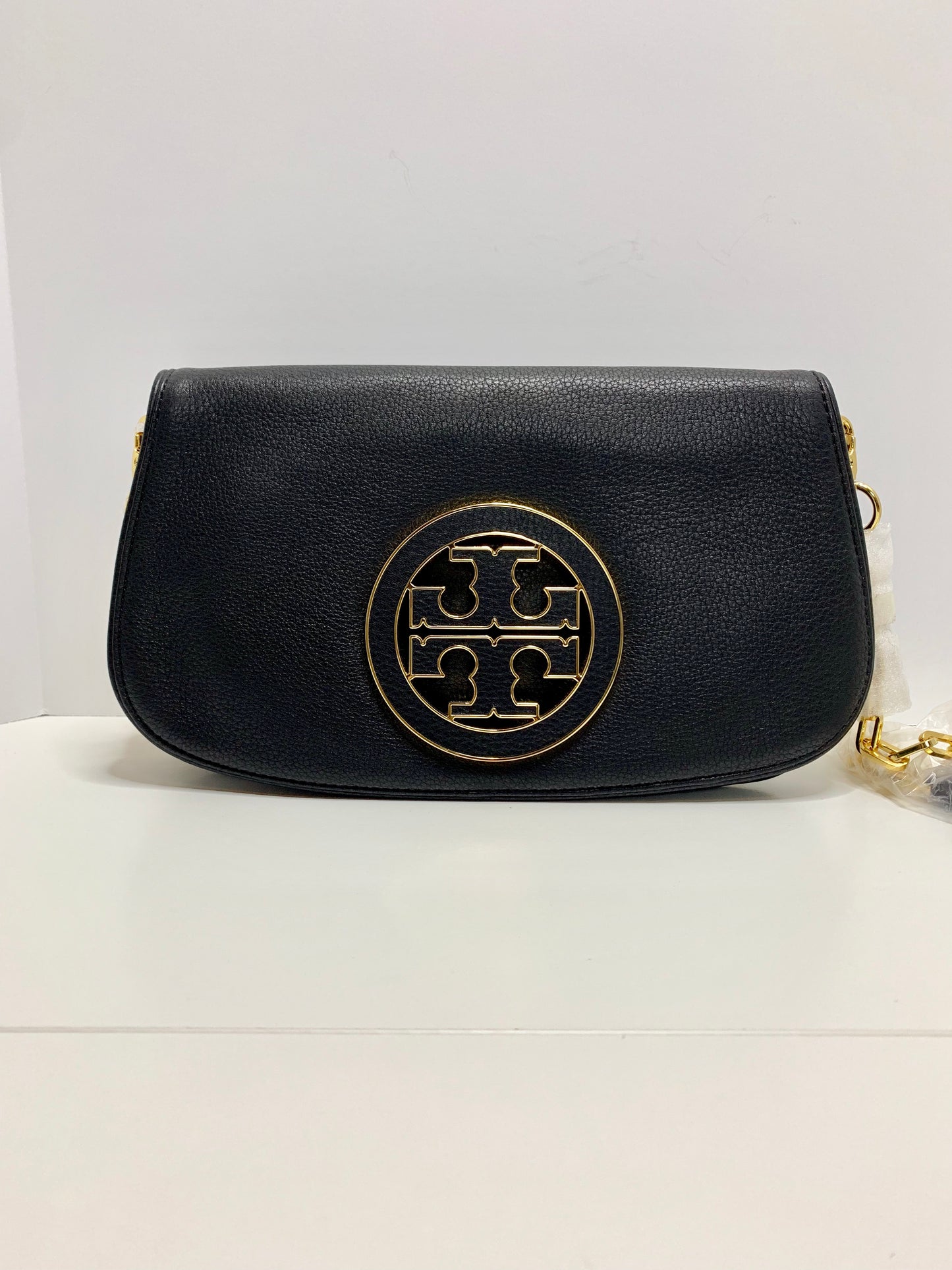 Tory Burch Amanda Logo Clutch