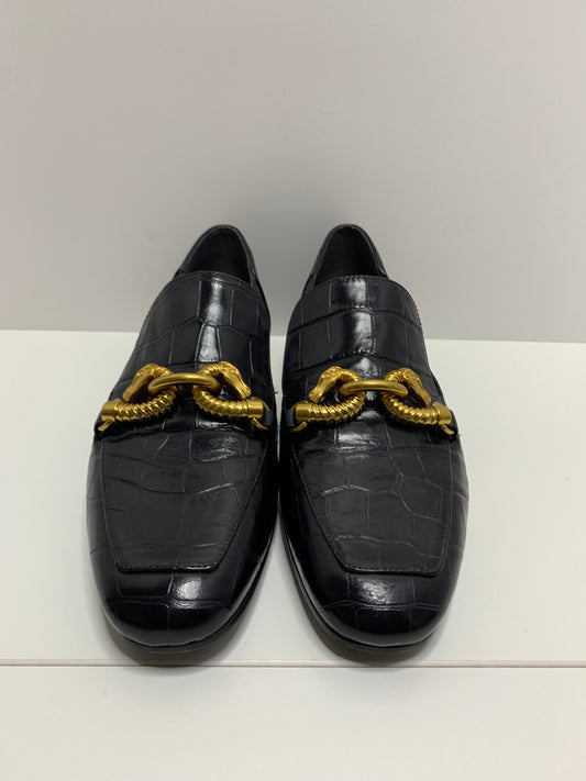 Tory Burch Jesse Croc Embossed Loafers Size 7
