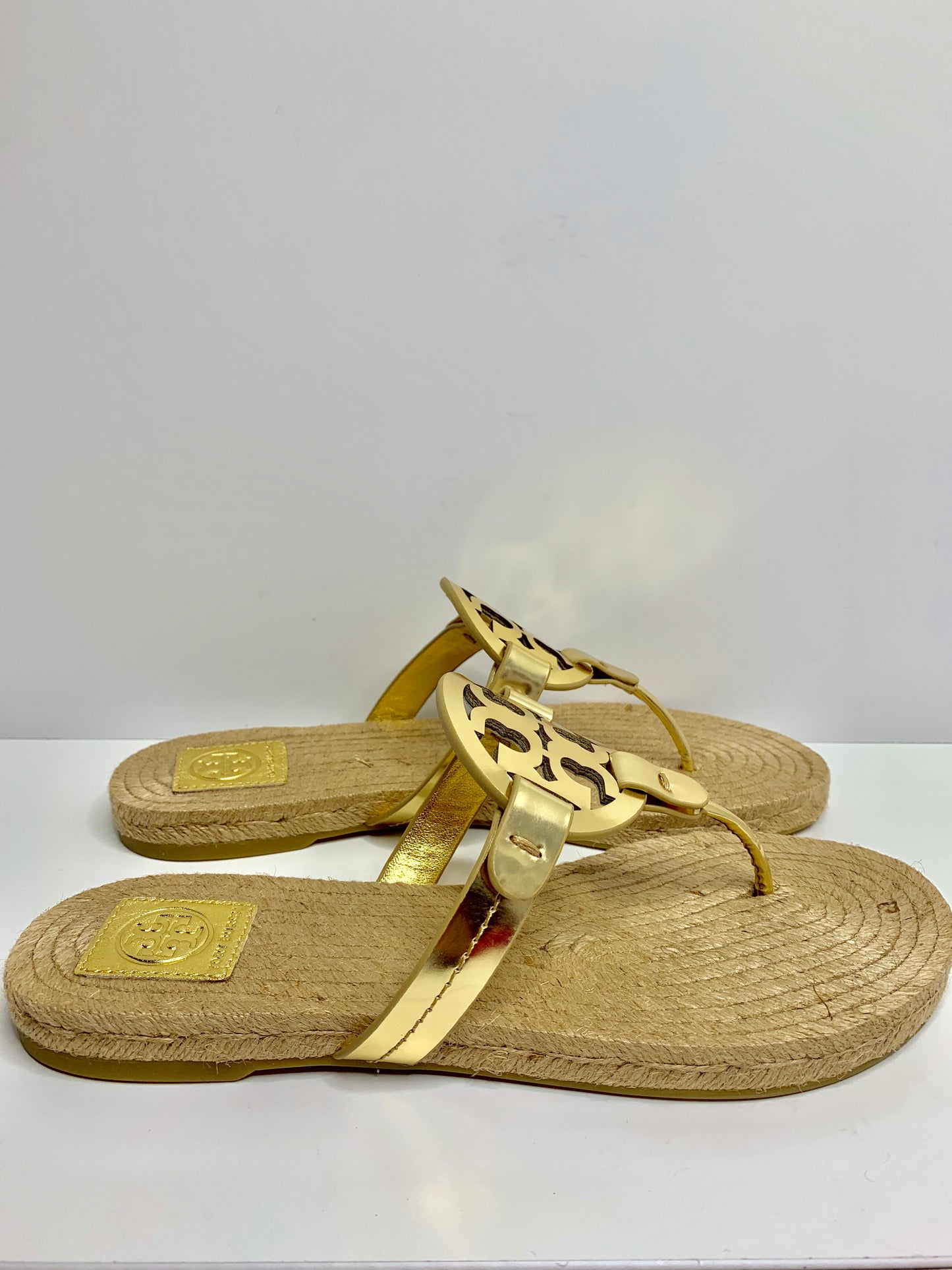 Tory Burch Miller Espadrille Sandal Size 10