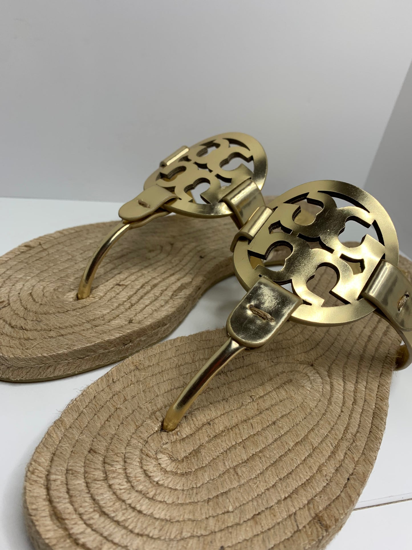 Tory Burch Miller Espadrille Sandal Size 10