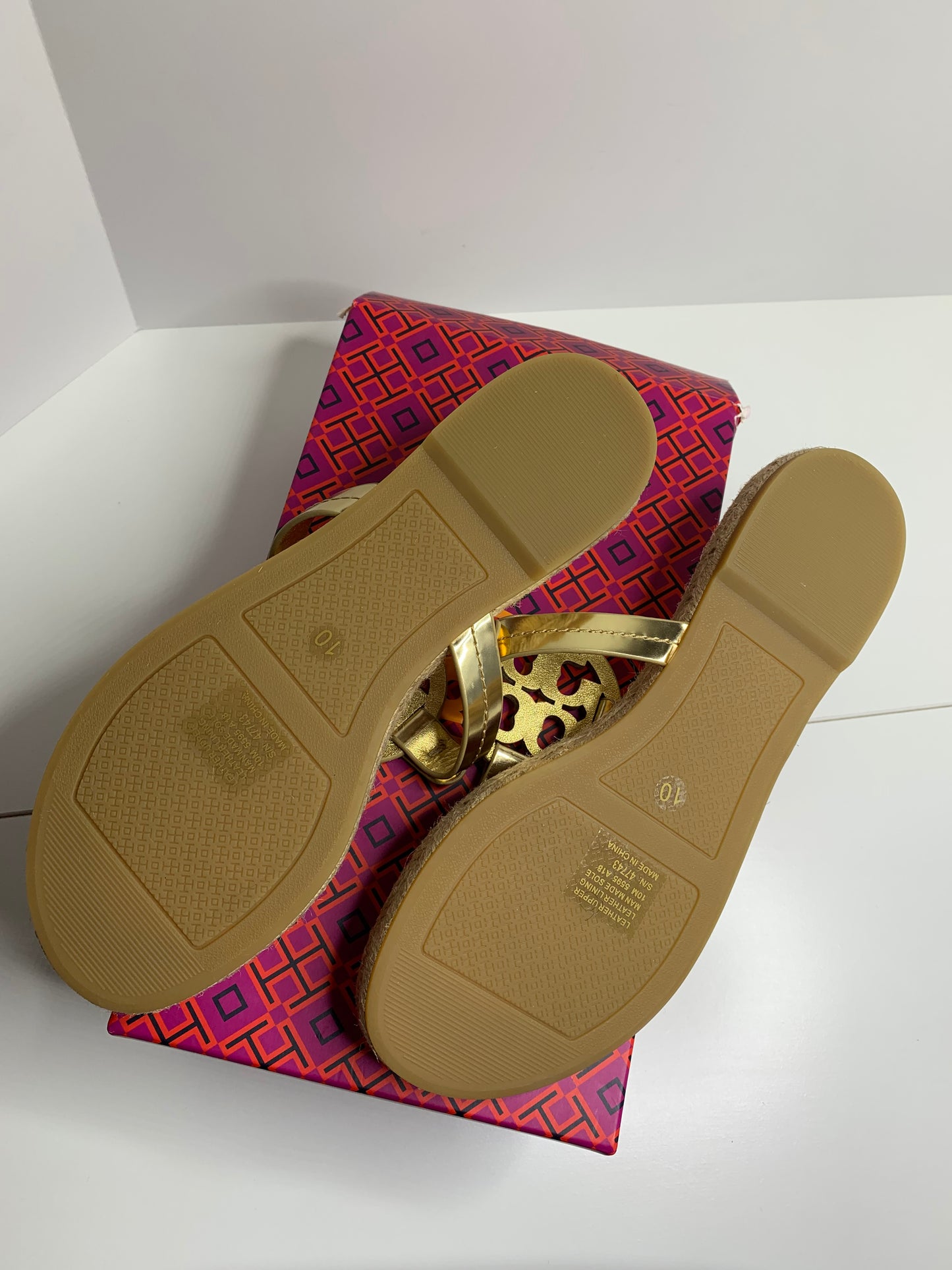 Tory Burch Miller Espadrille Sandal Size 10