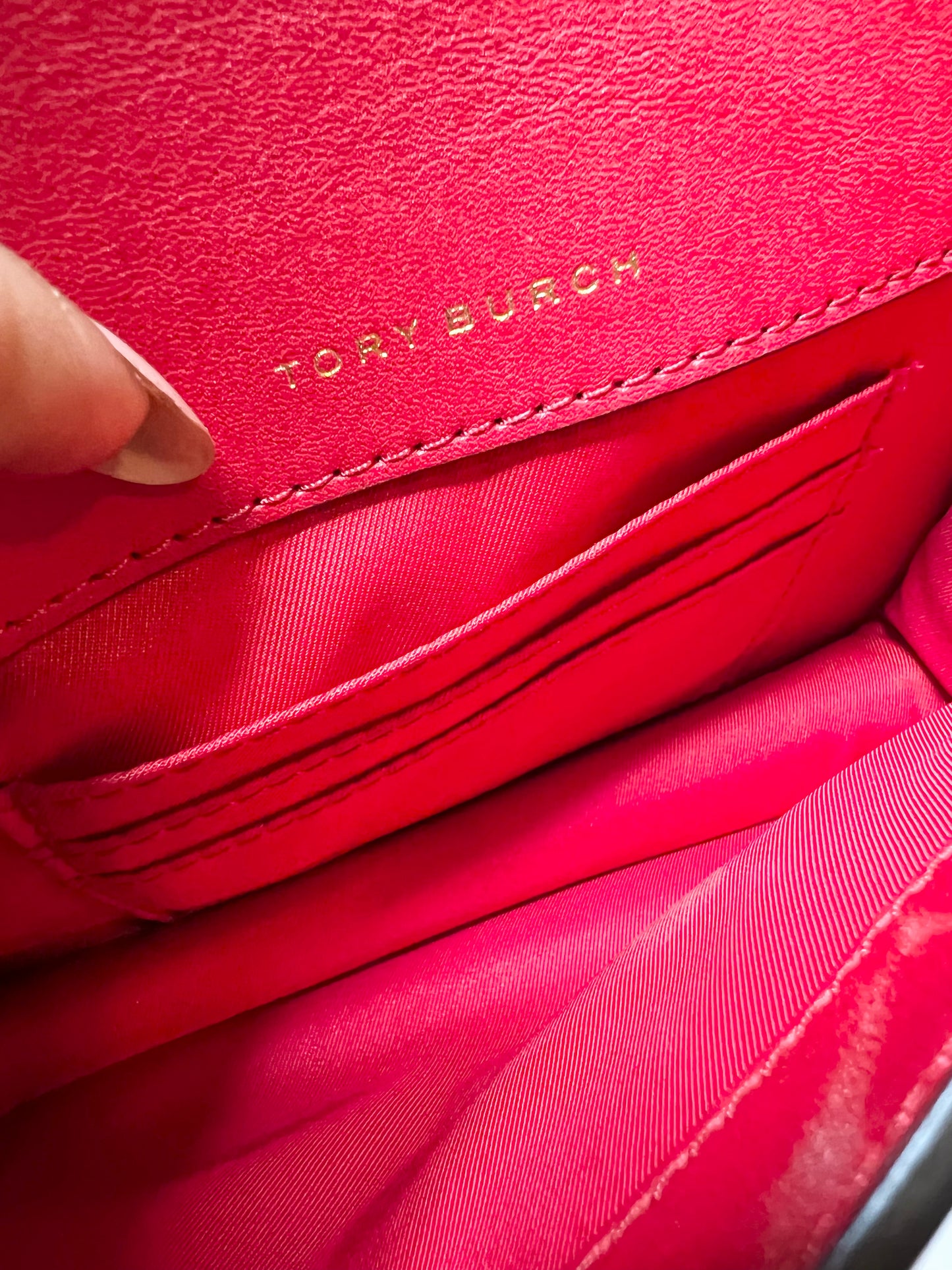 Tory Burch Kira Crossbody, Red