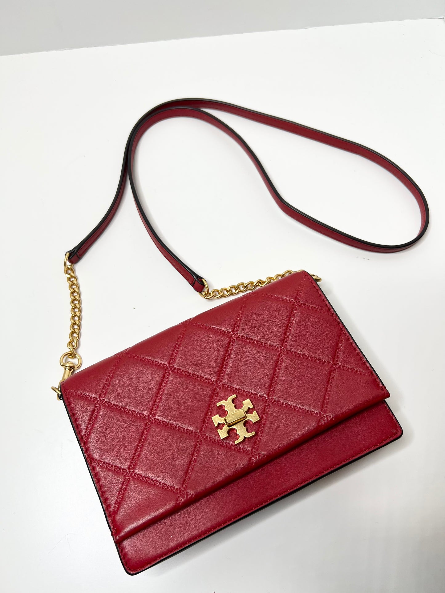 Tory Burch Kira Crossbody, Red