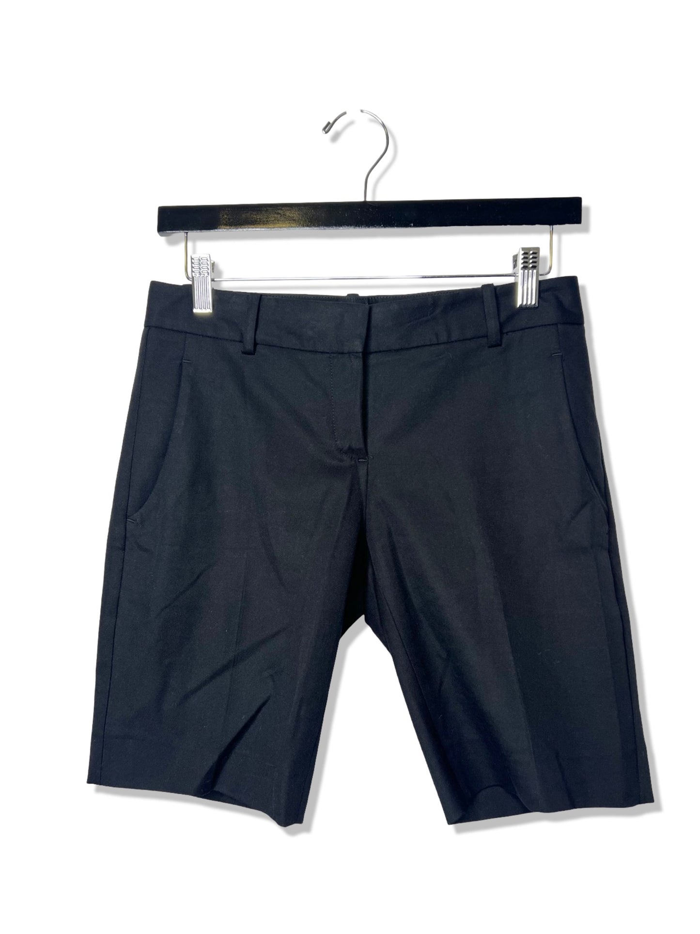 Theory Black Bermuda Short, Size 0