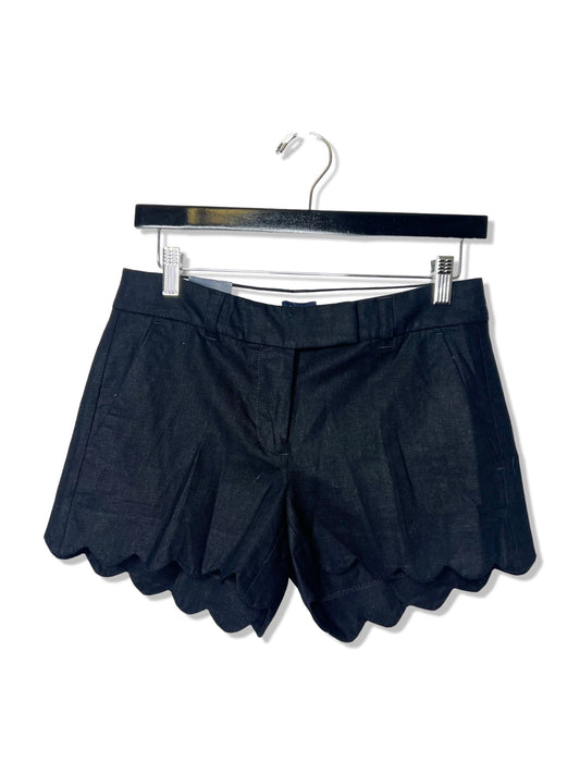 NWT! J. Crew Linen Black Shorts, Size 0