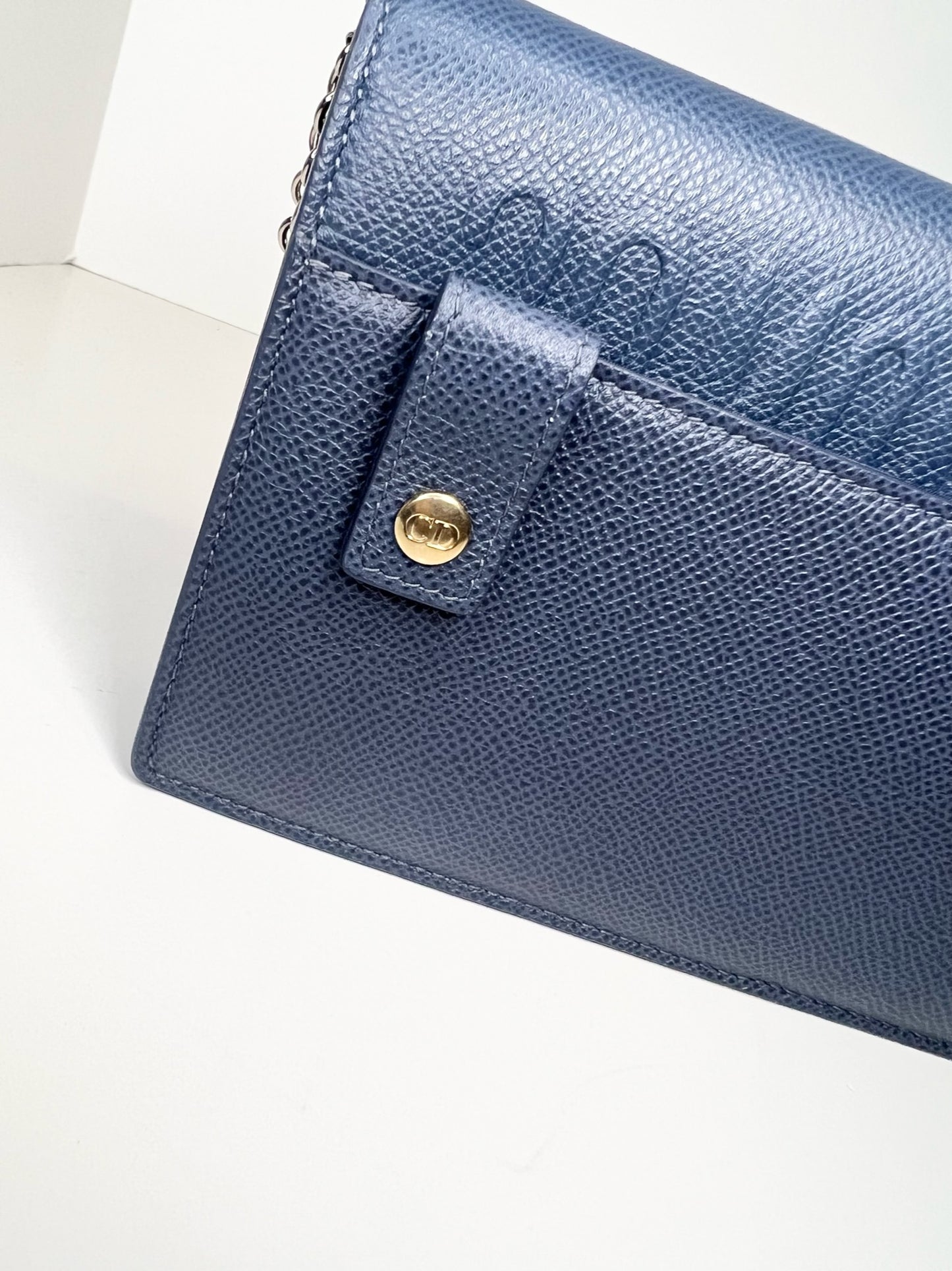 Dior 30M Crossbody, Denim Color Leather