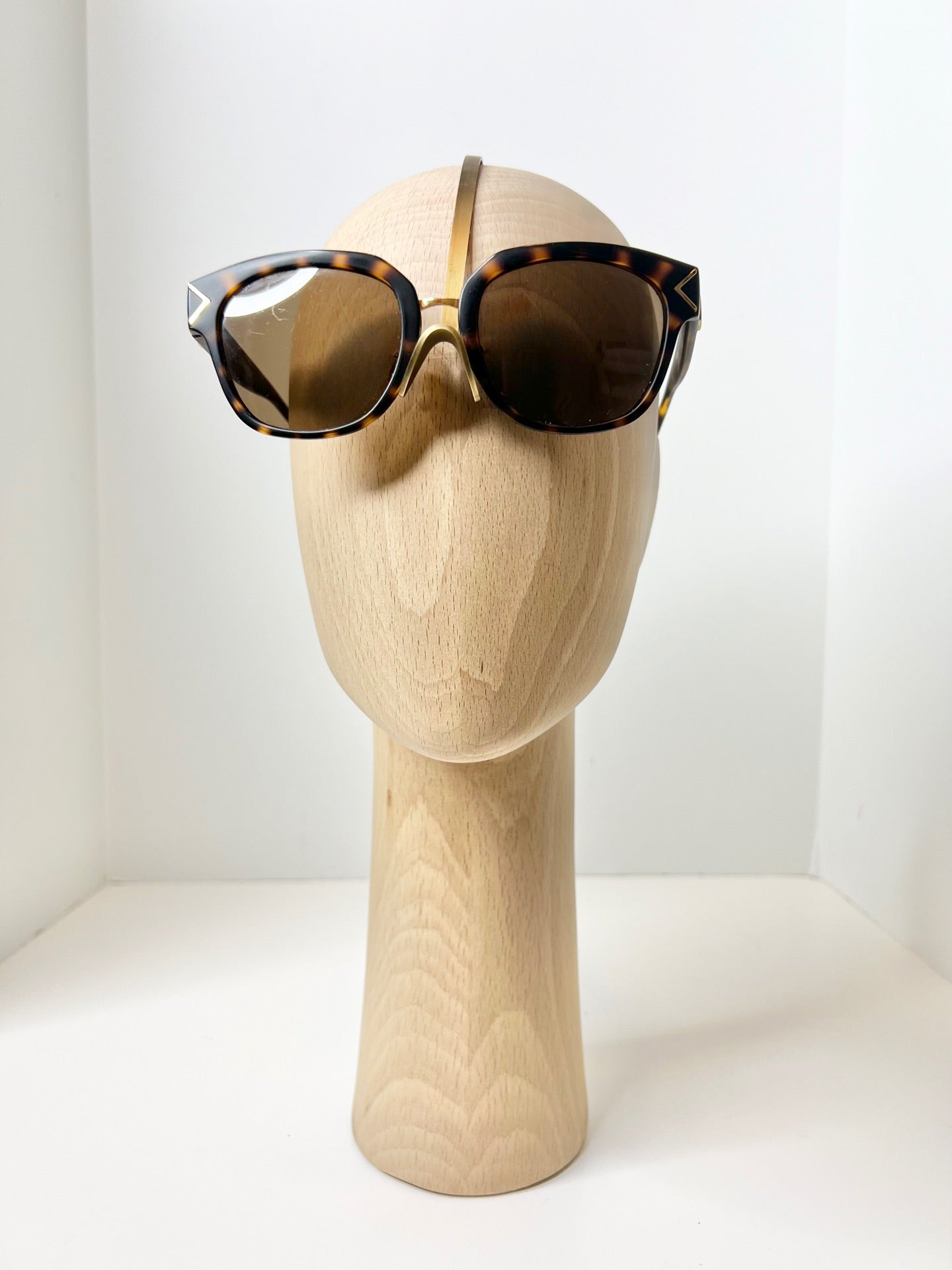 Tory Burch Square Tortoise Sunglasses