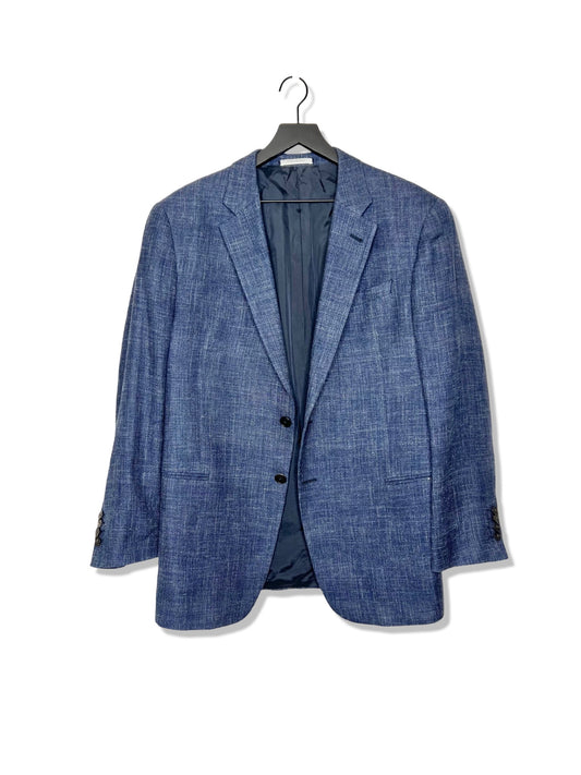 Armani Collezioni Blue Wool Suit Jacket, Size 44R