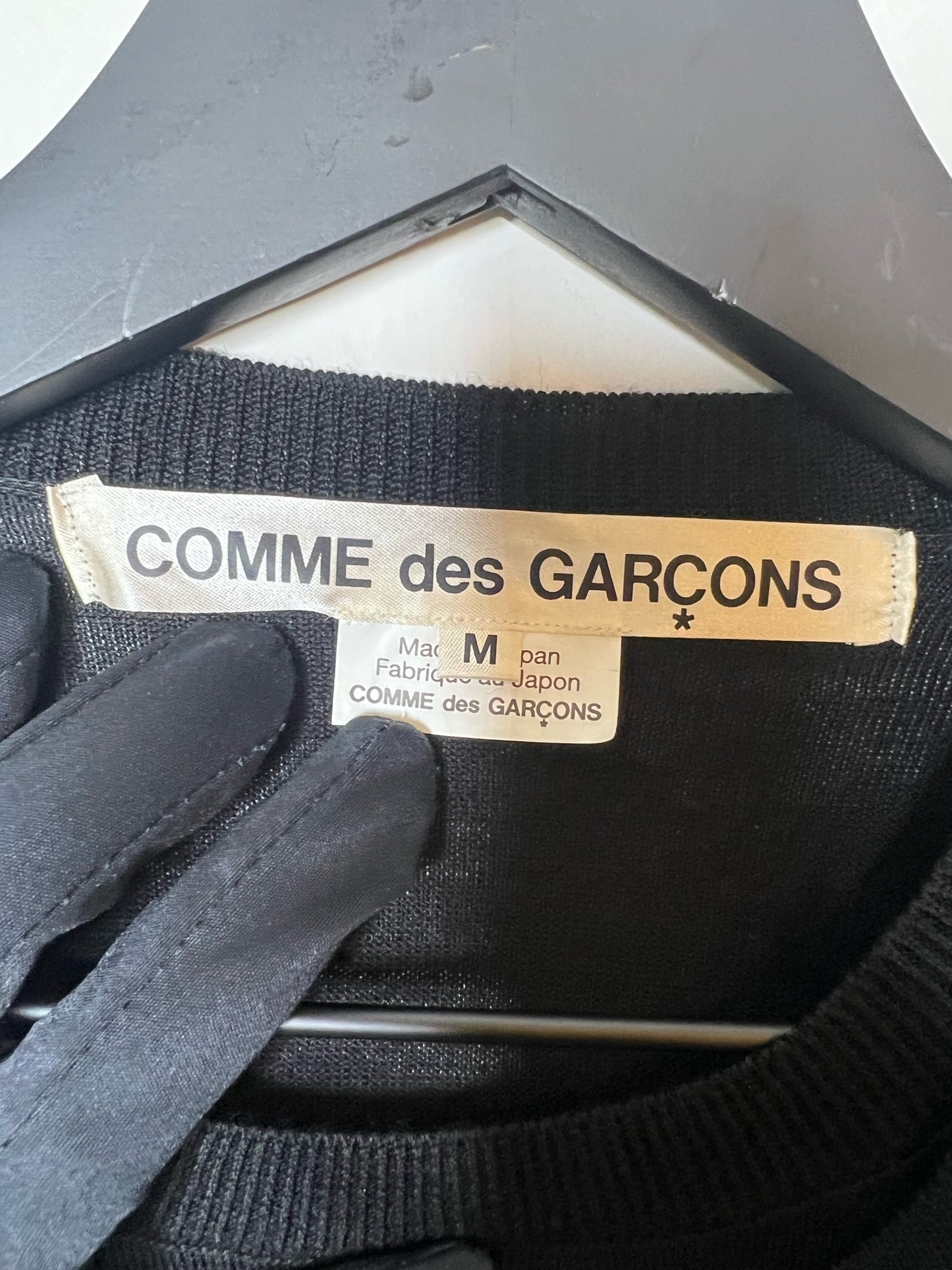 Comme des Garçons Black Sweater Set, Size M