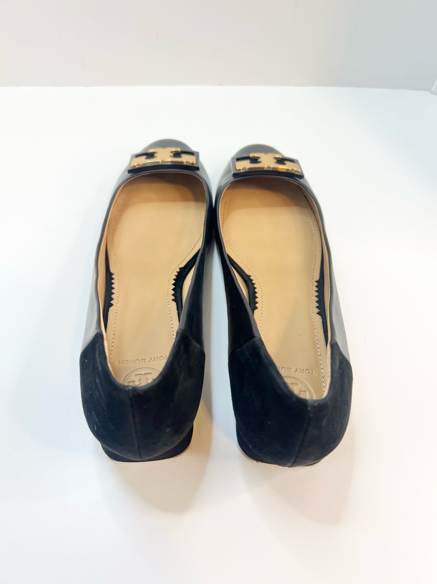 NWT! Tory Burch Black GiGi Round Toe 22mm Pump, Size 8.5