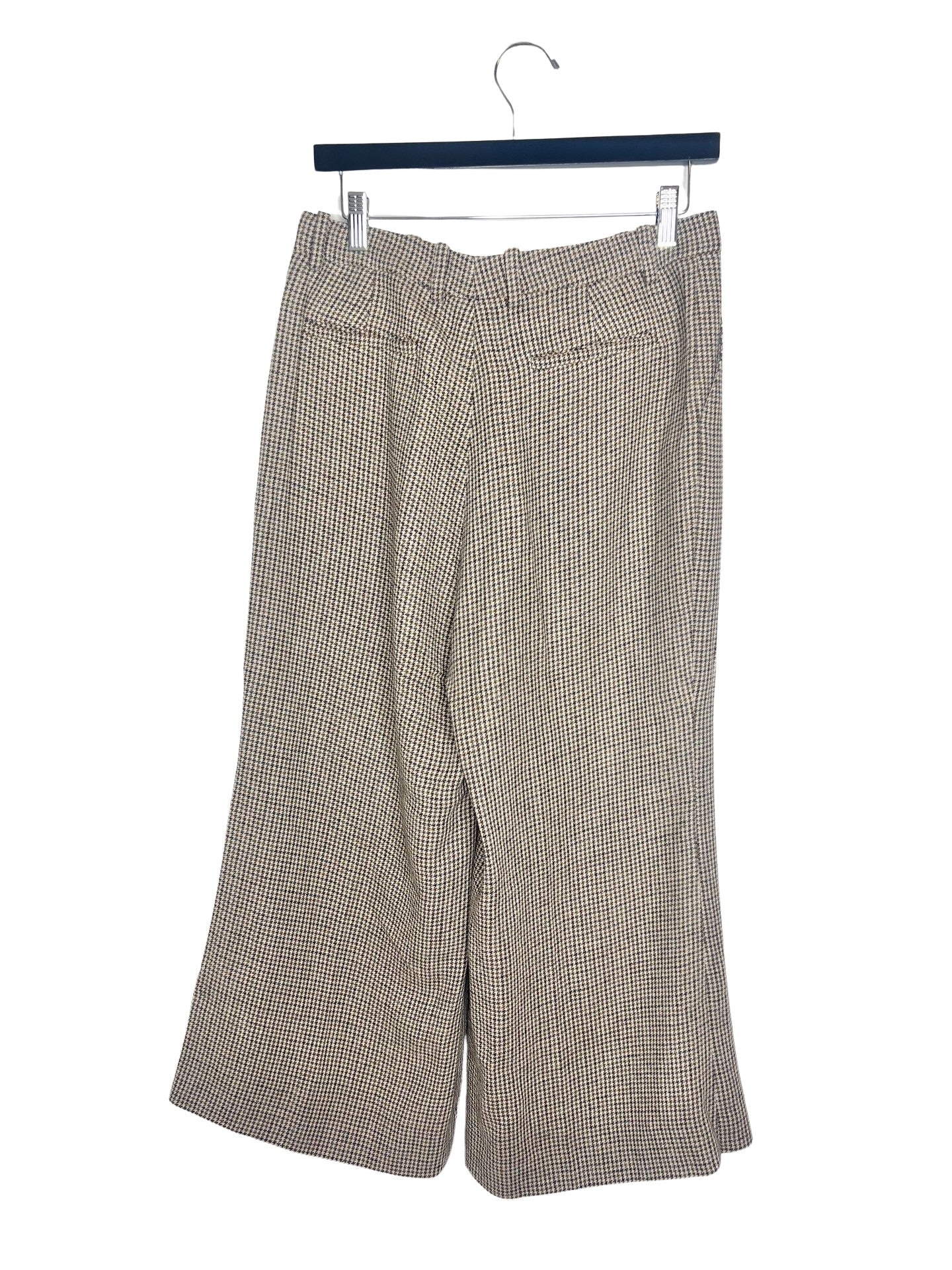 Gucci Plaid Cropped Wide Leg Pants, Est. Size 42 or 44