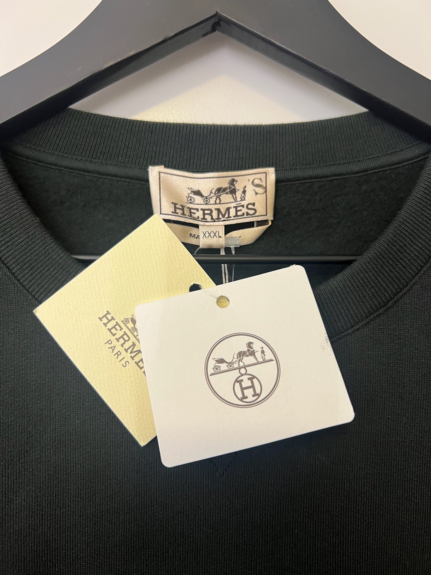 NWT! Hermès Super H Sweatshirt, Size 3XL