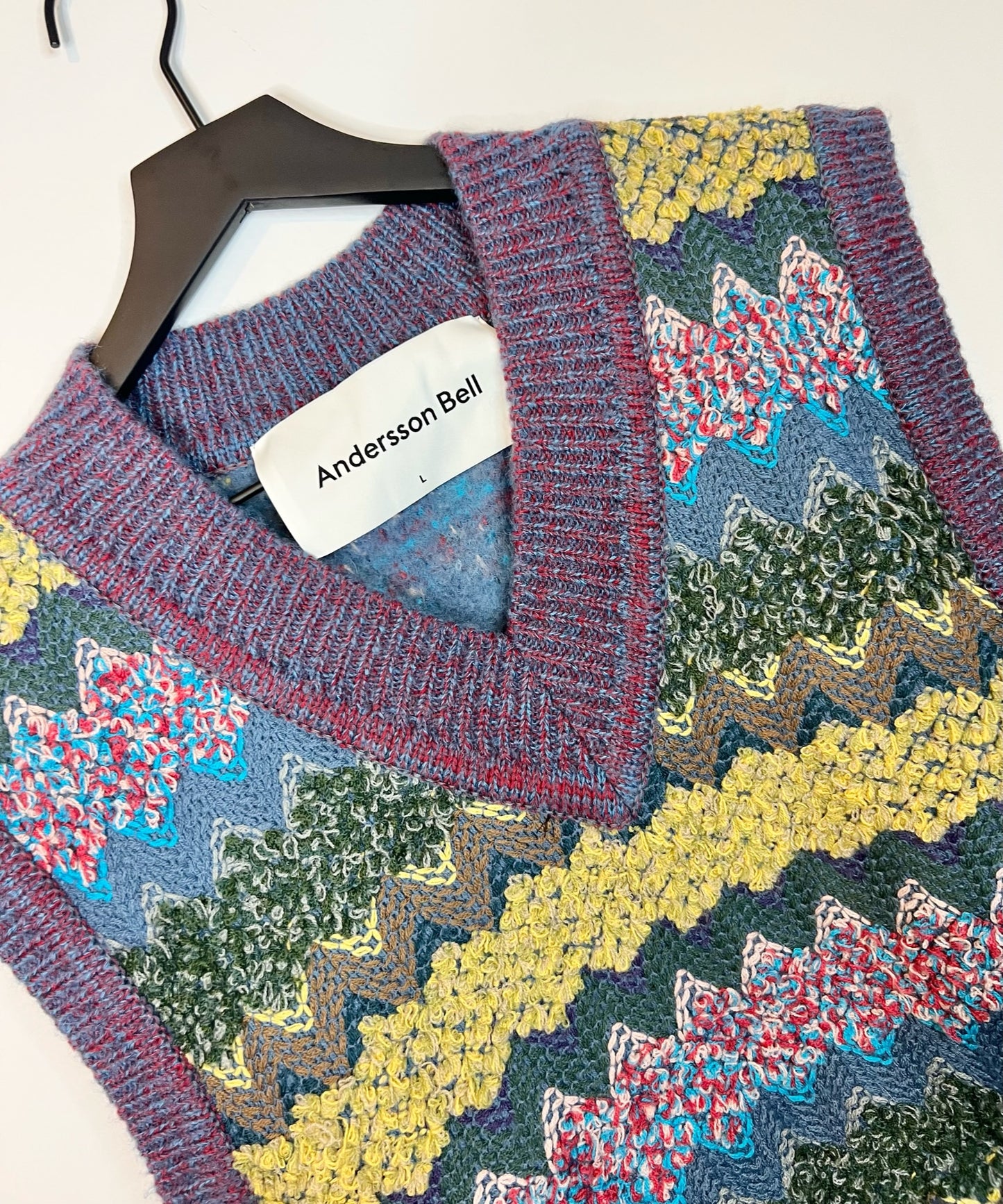 Andersson Bell Knit Sweater Vest, Size L