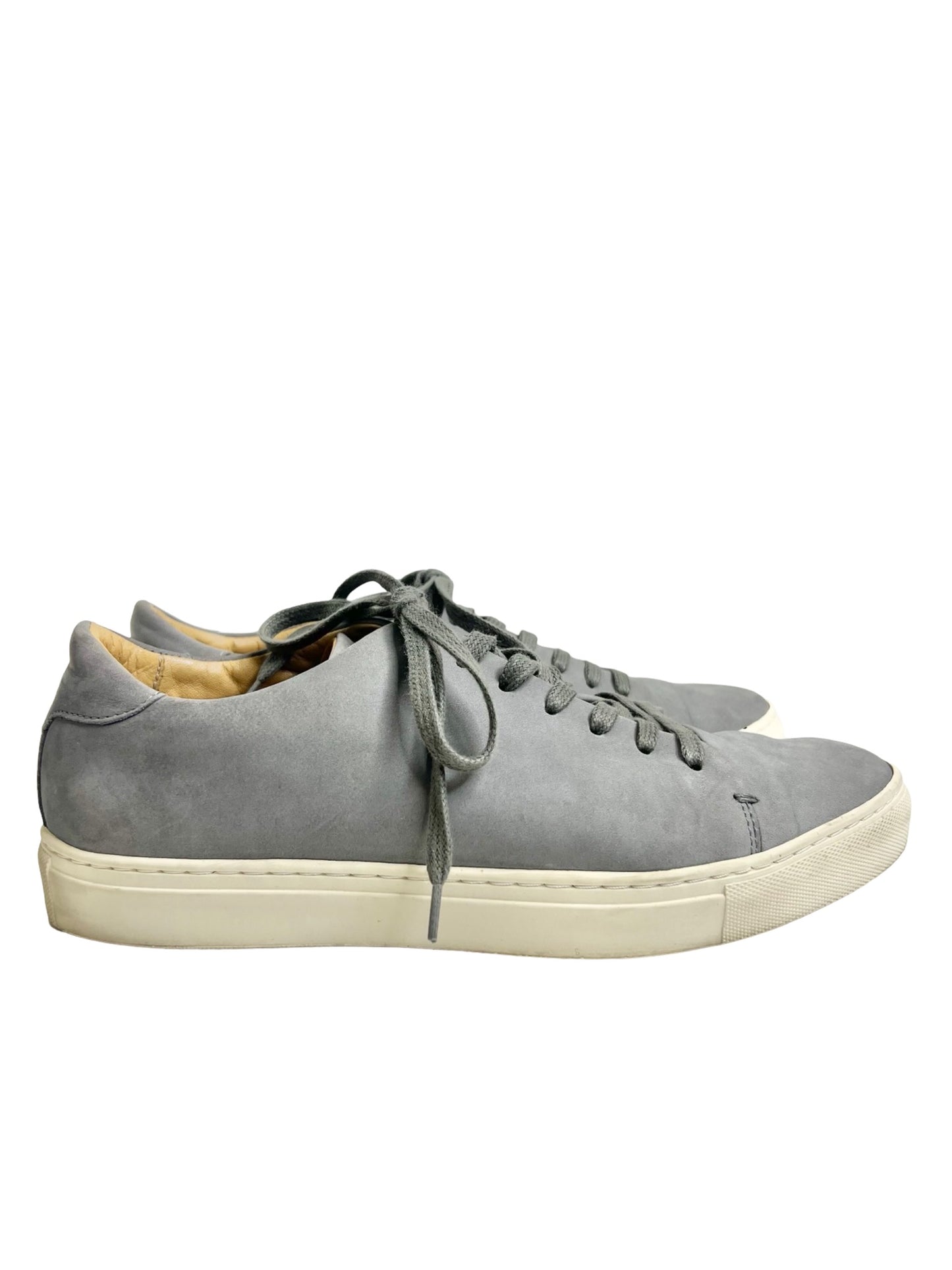 Suitsupply Men's Gray Nubuck Sneakers, Size 41