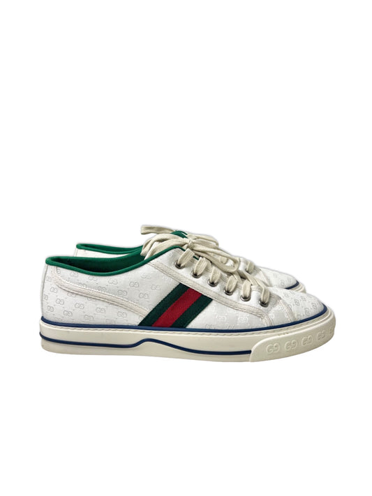 Gucci Tennis 1977 Series White Men Sneakers, Size 7.5