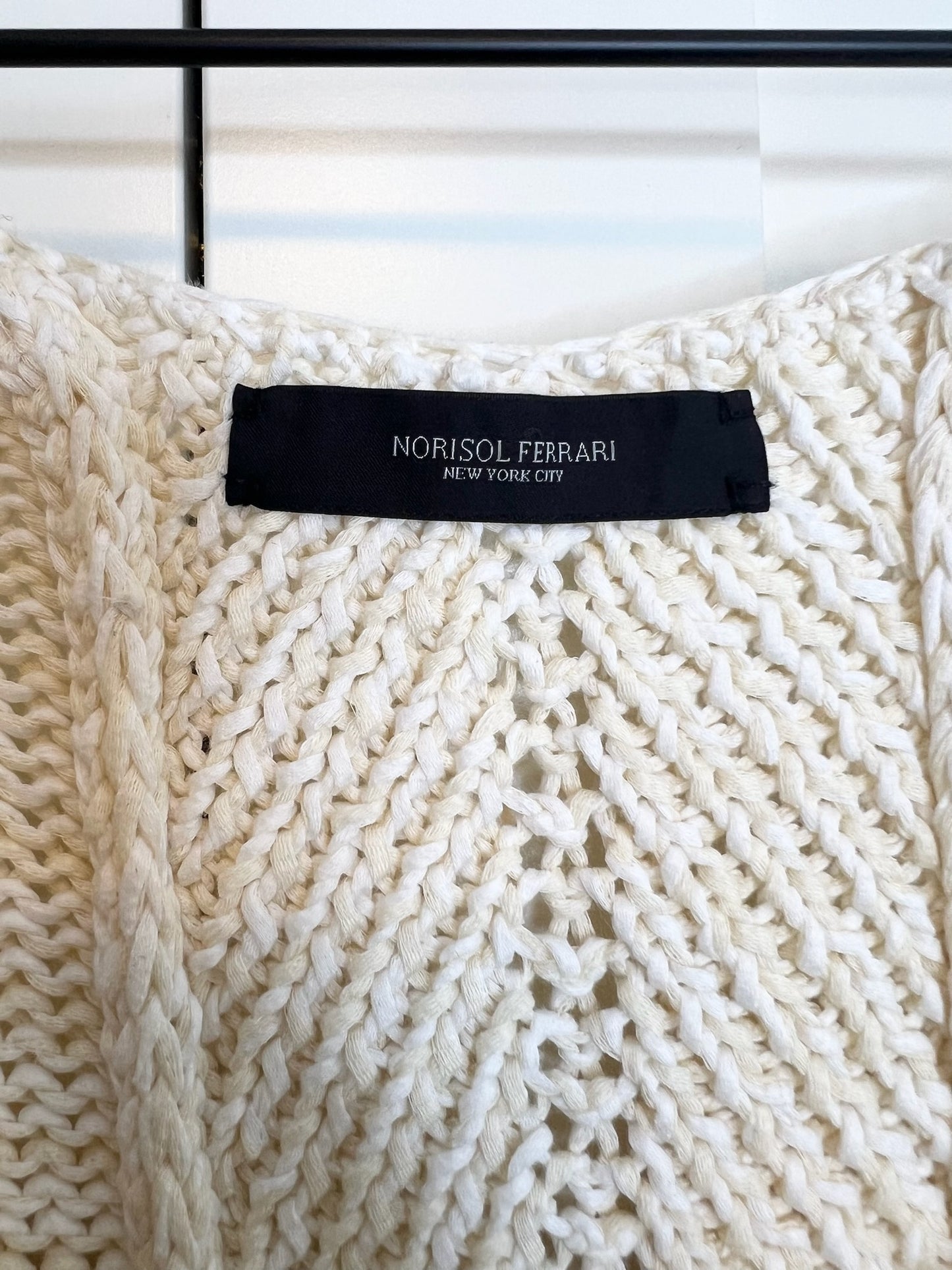 Norisol Ferrari Cropped Sweater, Size S