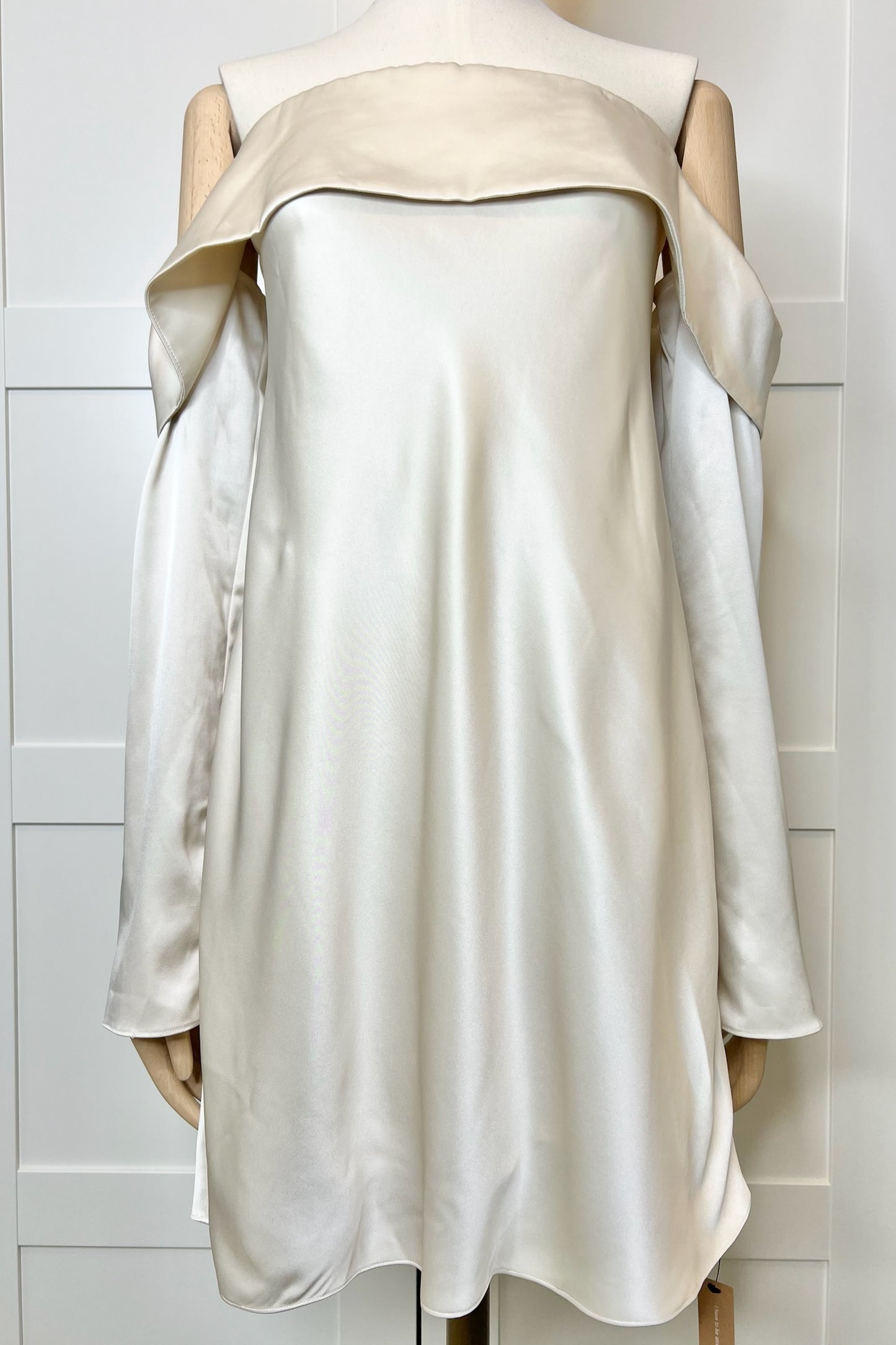 Reformation Maves Satin Dress, Size L