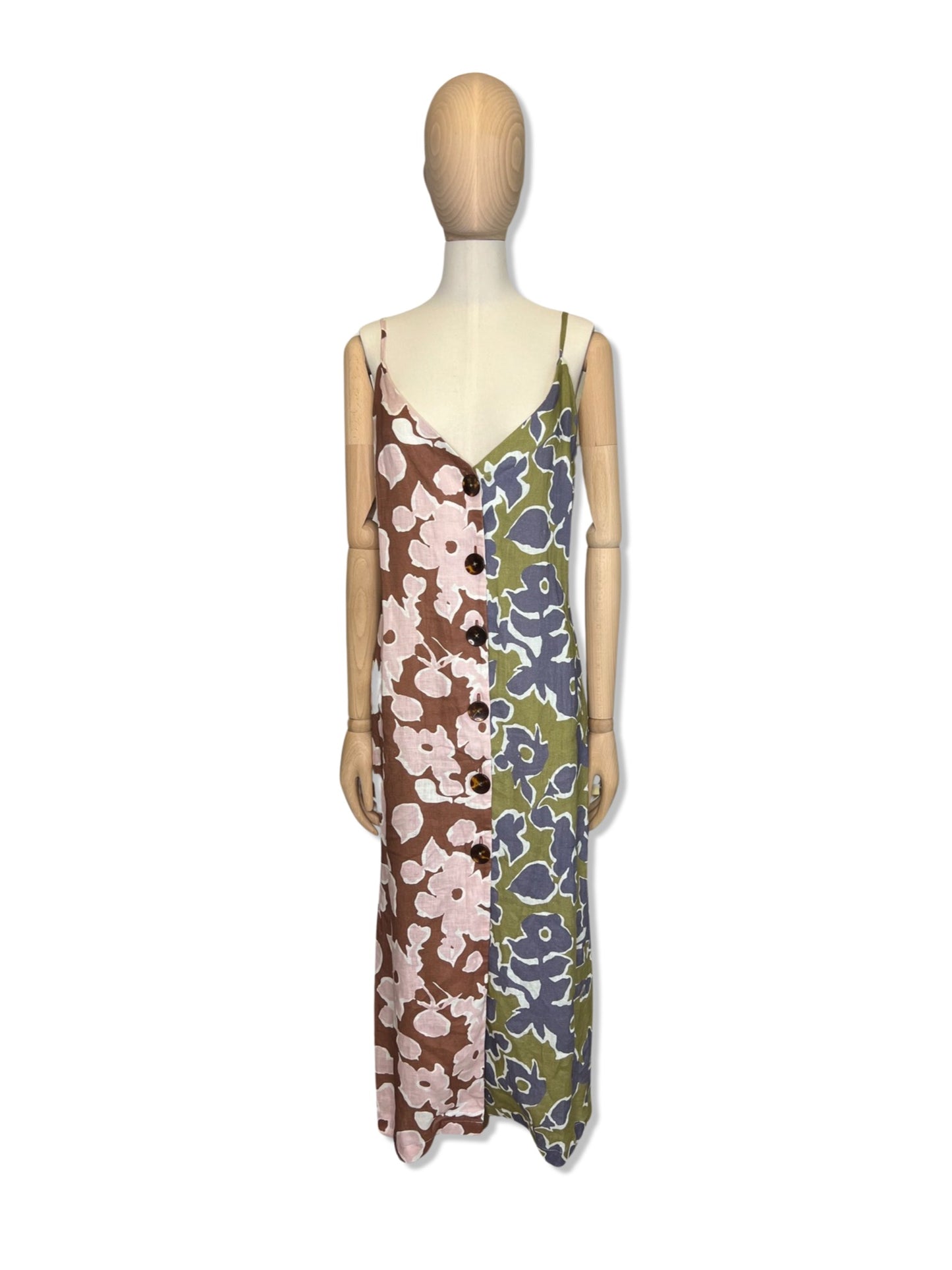 Cala De La Cruz Floral Dress, Size M