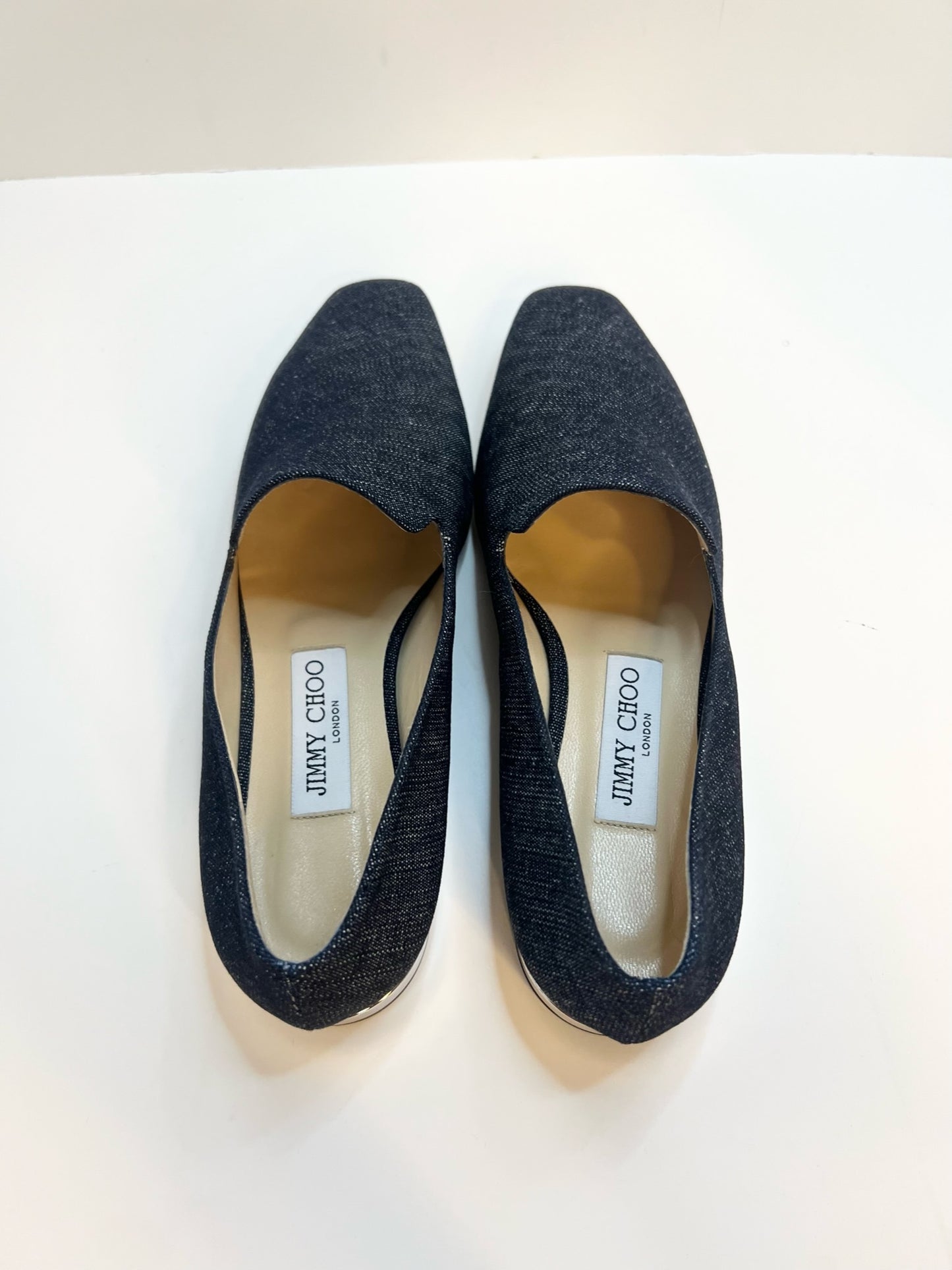 Jimmy Choo Jaida Flat, Size 38.5