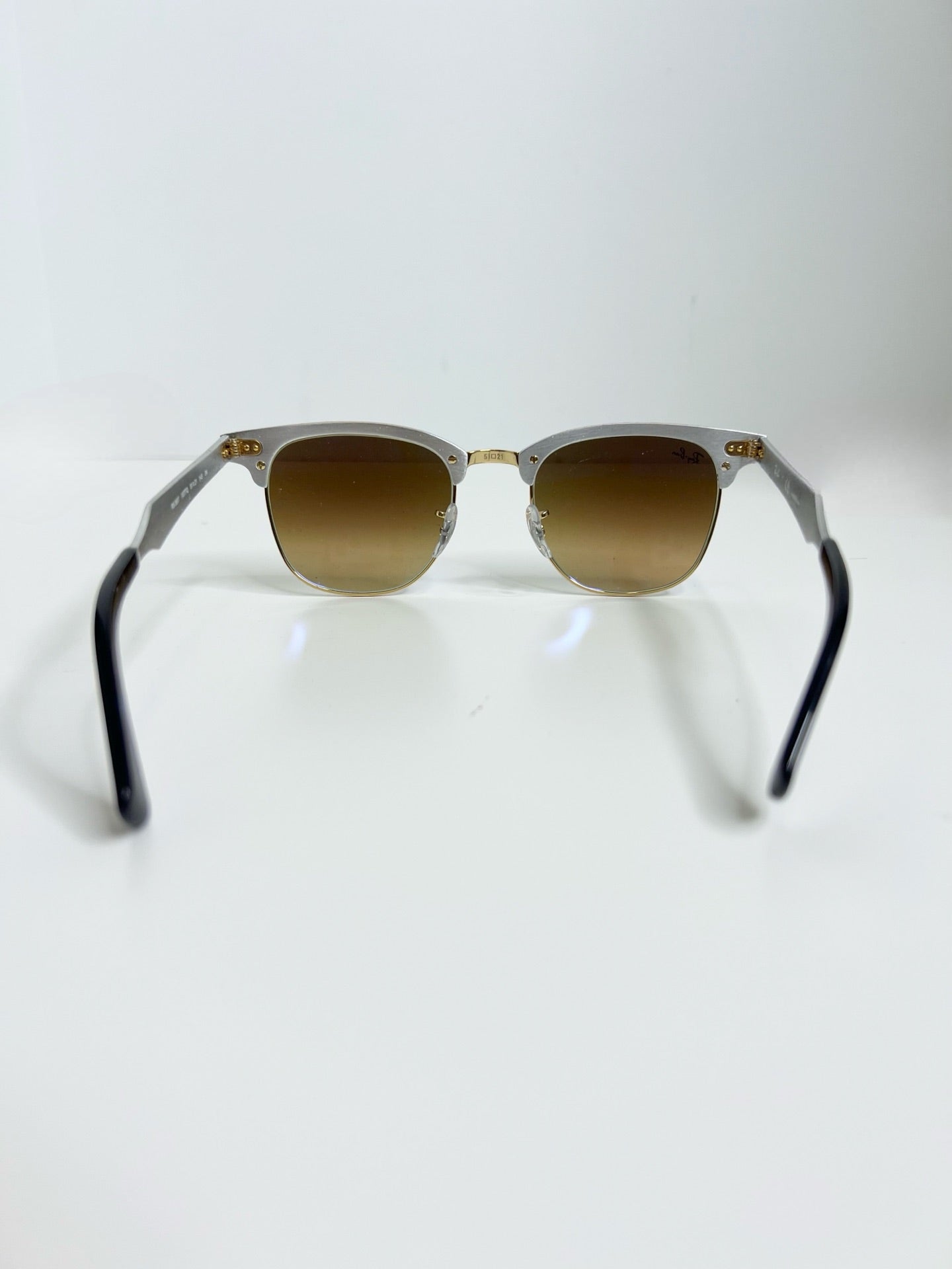 NWT! Ray-Ban RB3507 Clubmaster Aluminum Sunglasses