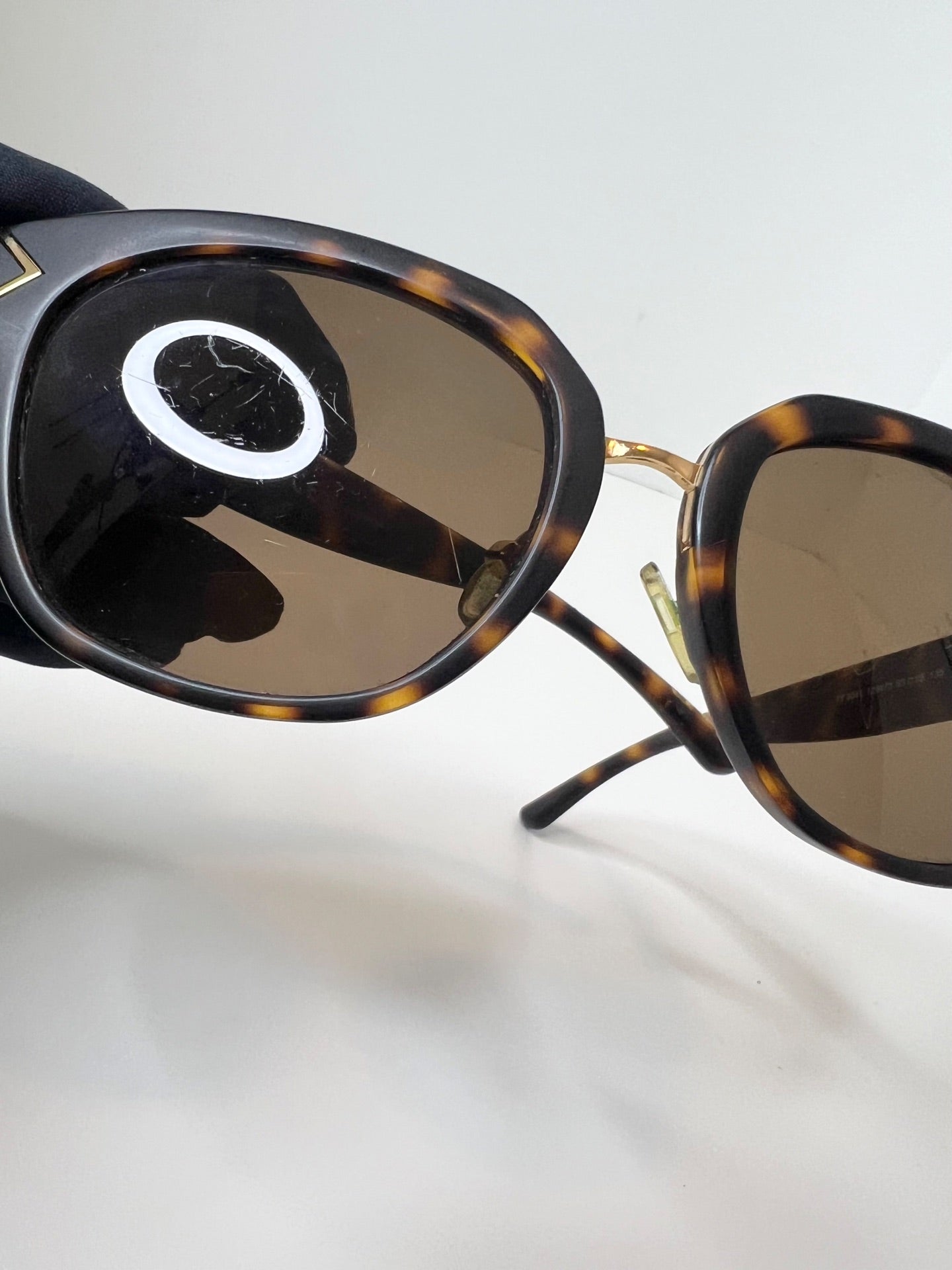 Tory Burch Square Tortoise Sunglasses