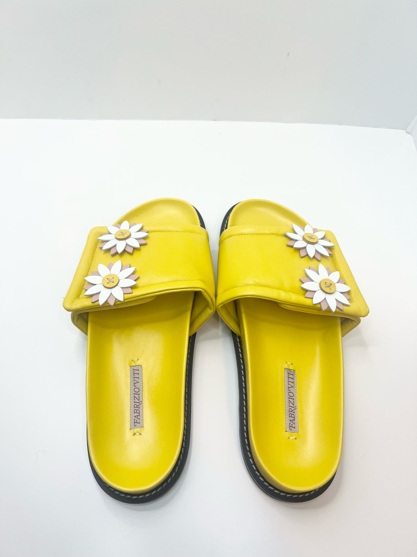 Fabrizio Viti Paloma Puff Slides, Size 38