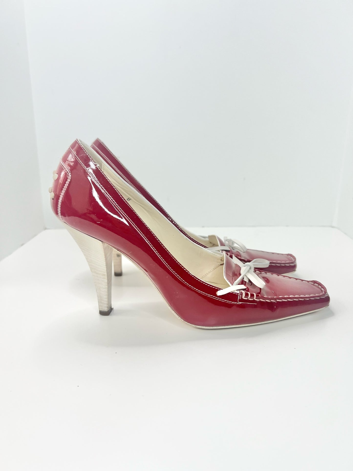 Tod's Patent Leather Pumps, Size 8