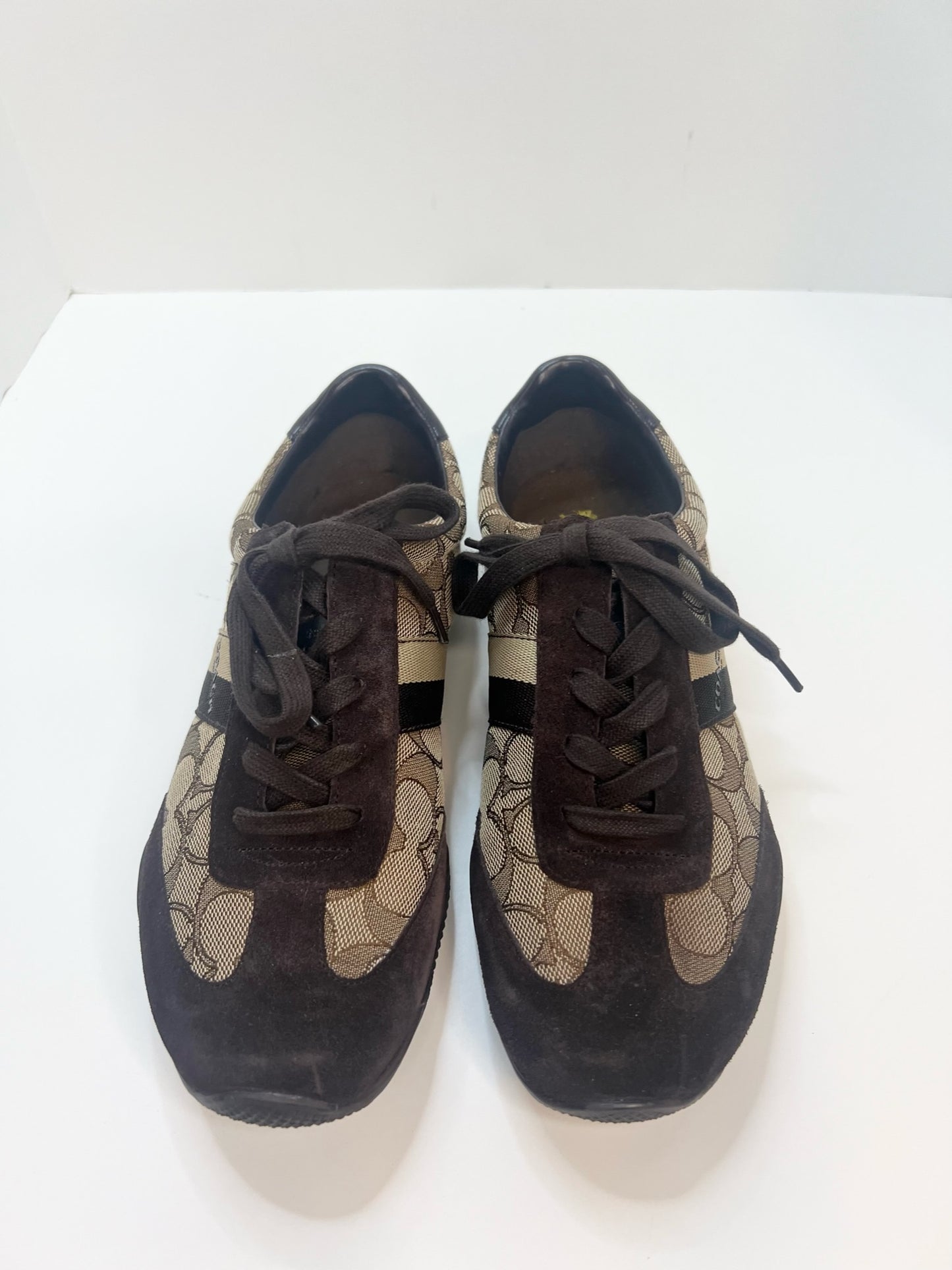 Coach Kelson Signature Sneakers, Size 9