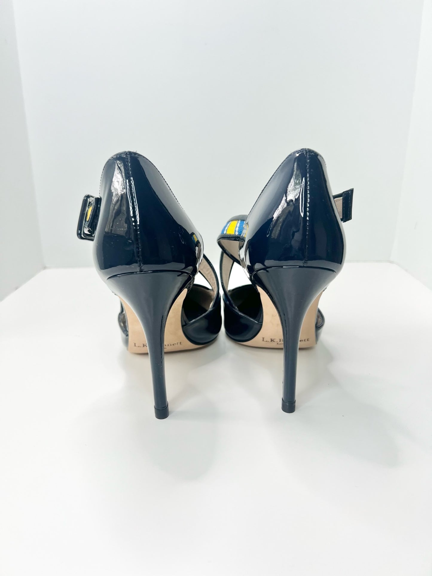 NWT! Laura Bailey for L.K. Bennett Monica Heels, Size 39