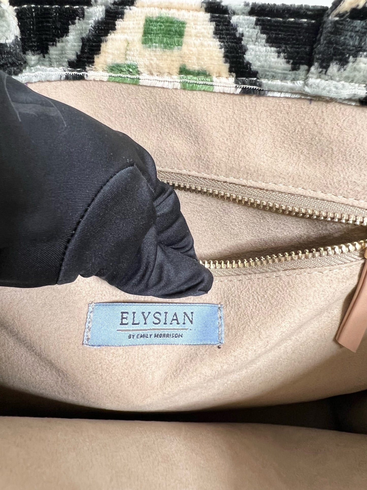 Elysian Velvet Classic Tote